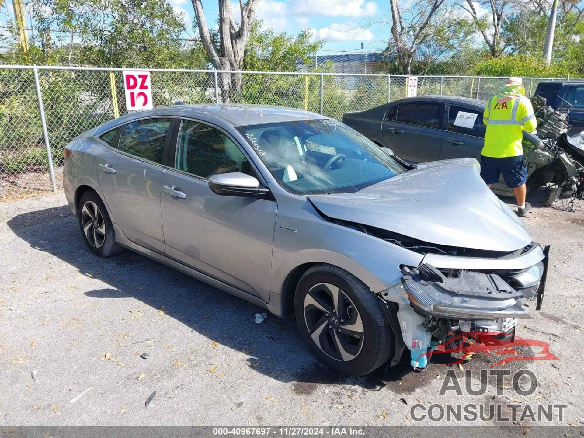 HONDA INSIGHT 2022 - 19XZE4F57NE016570