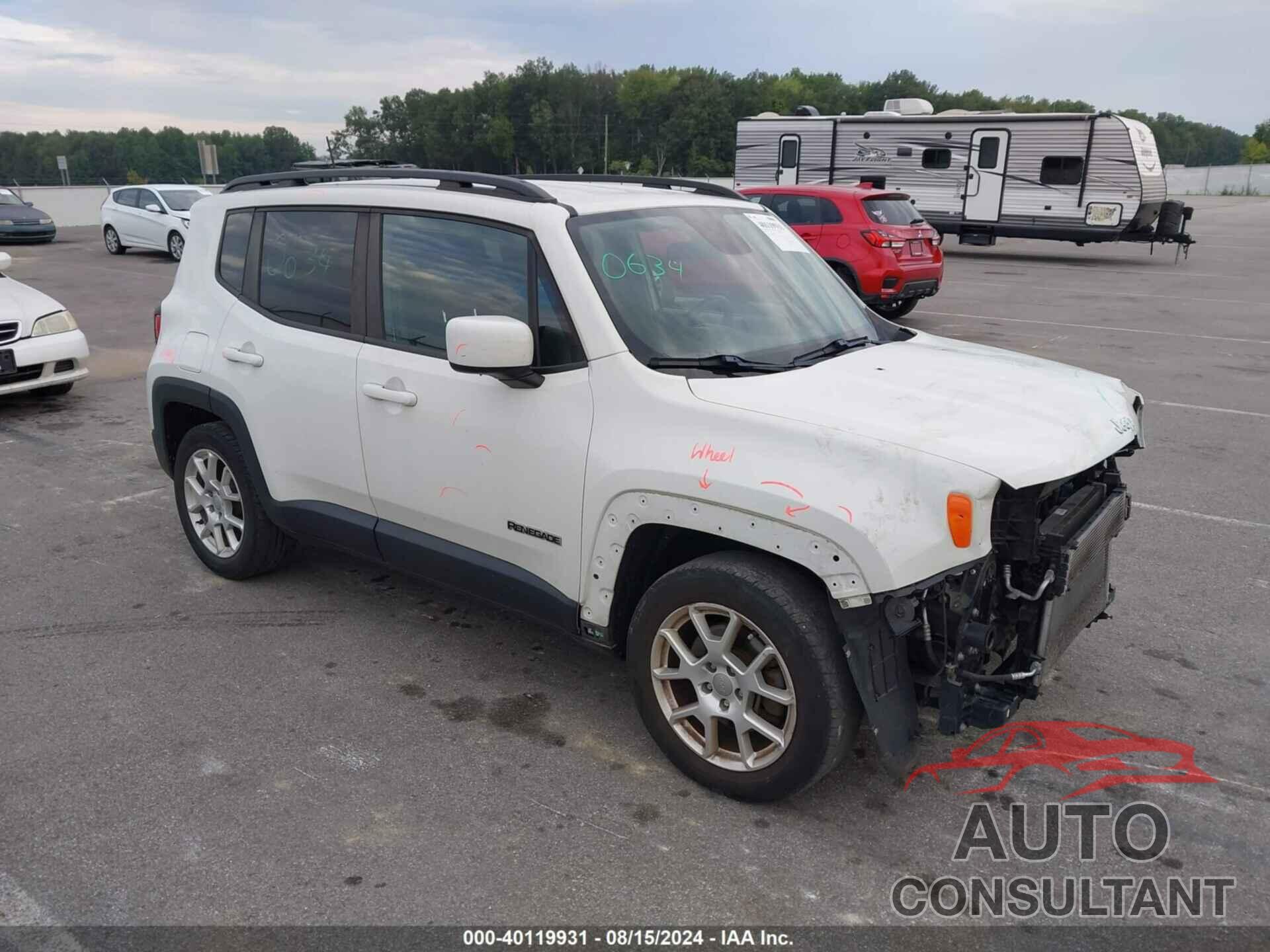 JEEP RENEGADE 2019 - ZACNJABB1KPJ94443