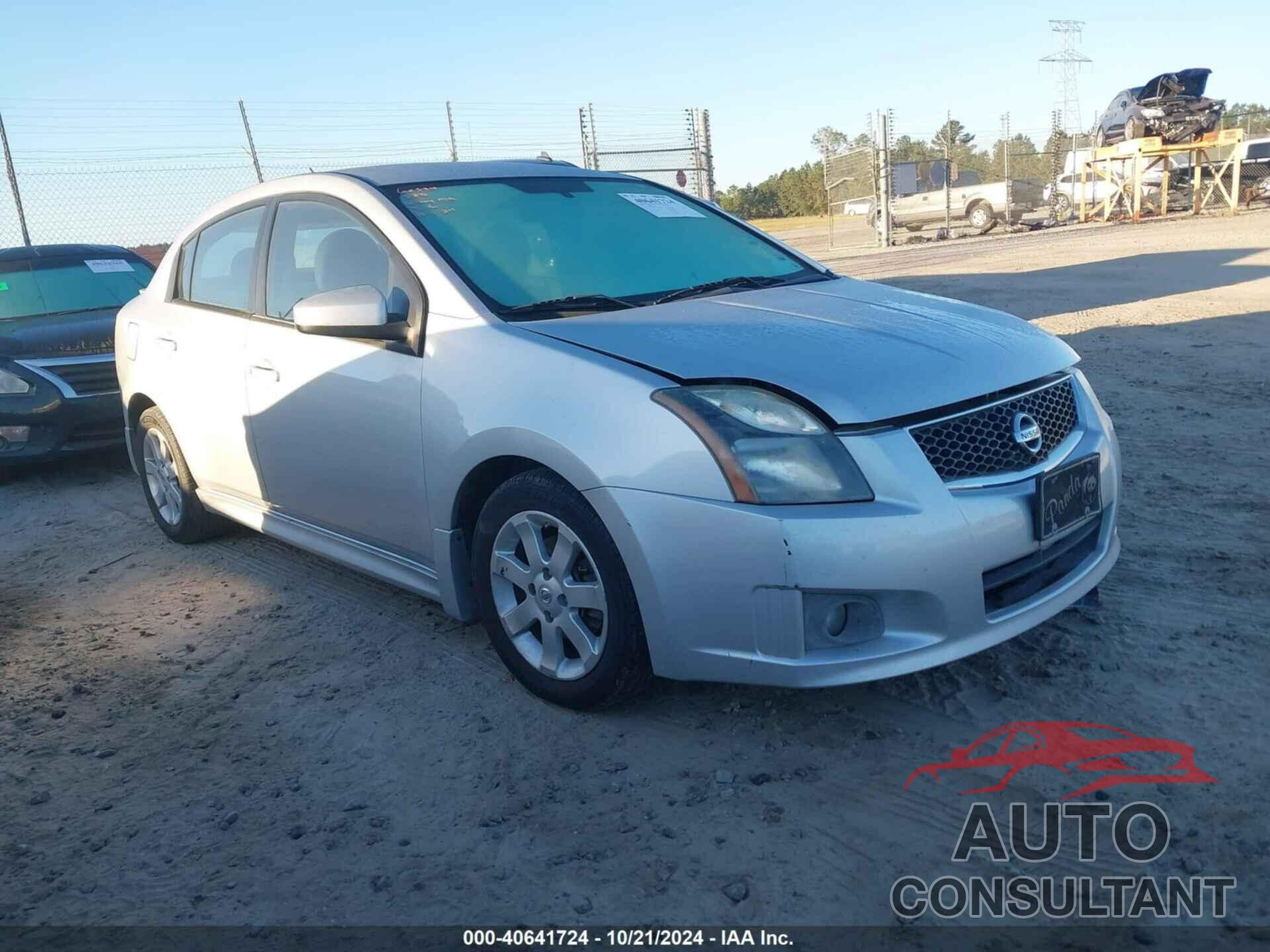 NISSAN SENTRA 2012 - 3N1AB6APXCL638862