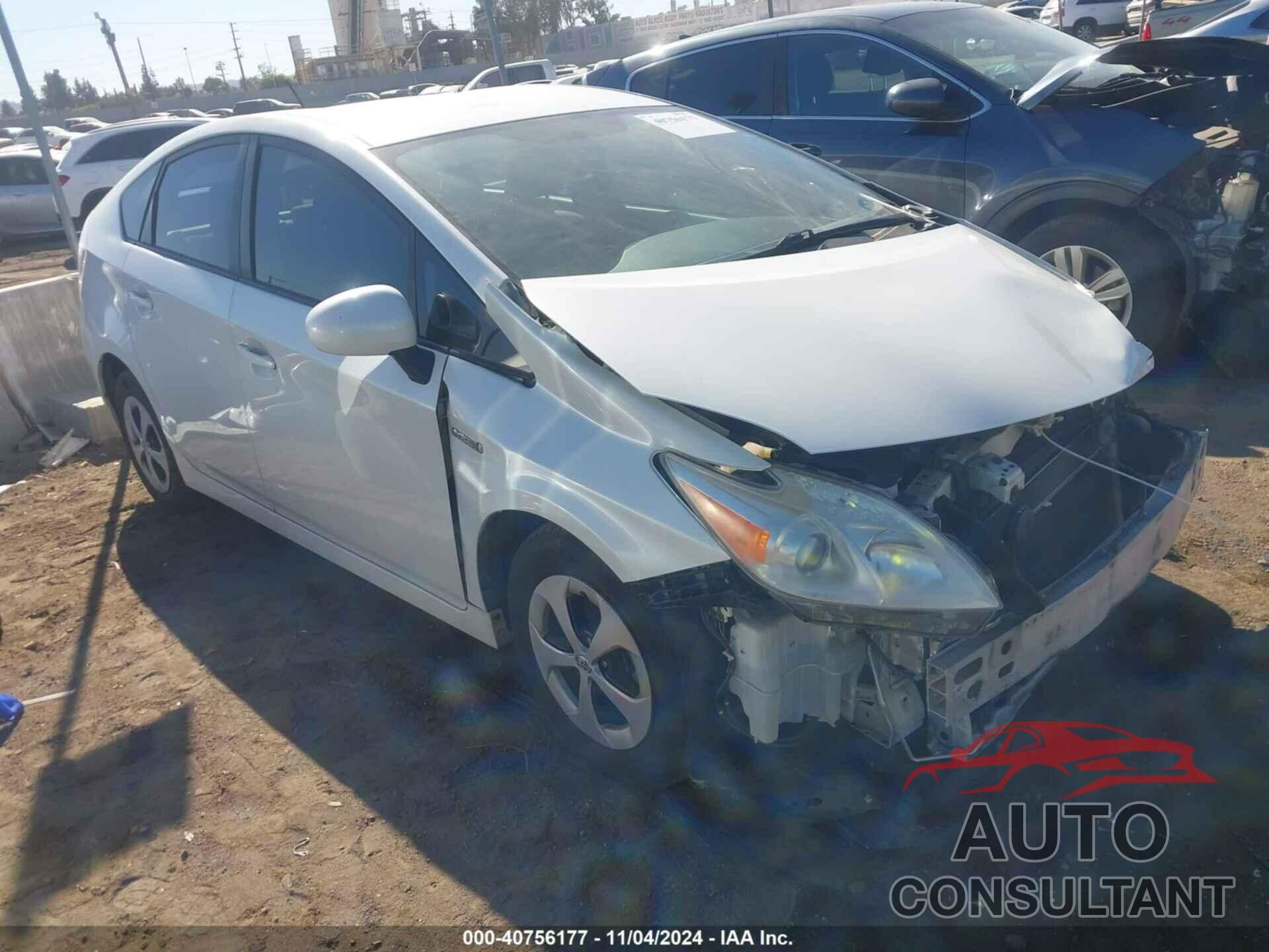 TOYOTA PRIUS 2012 - JTDKN3DU3C1513279