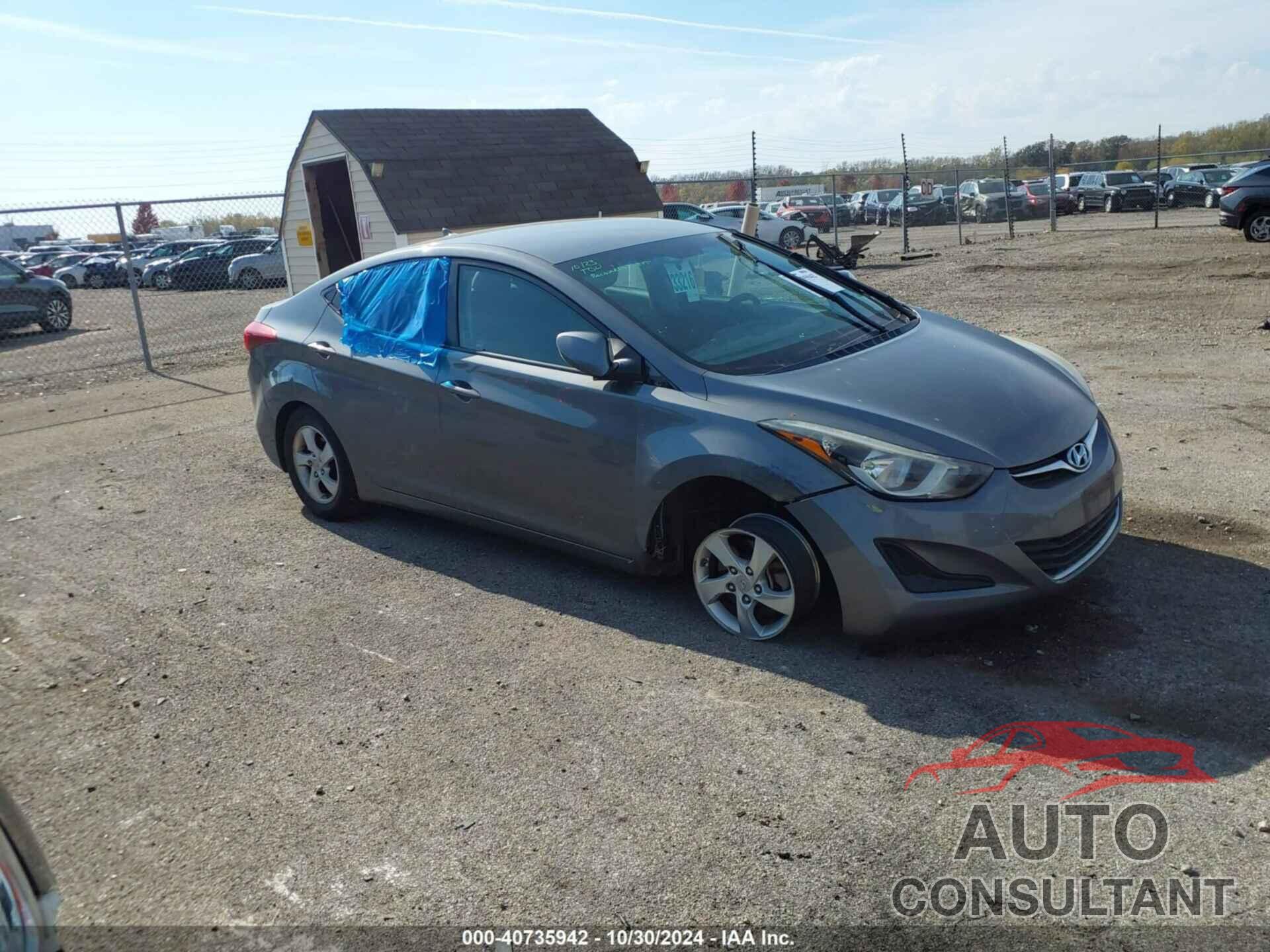 HYUNDAI ELANTRA 2014 - 5NPDH4AE1EH488512