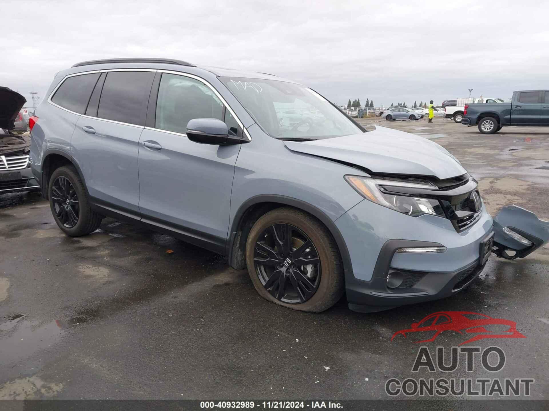 HONDA PILOT 2022 - 5FNYF6H28NB071921