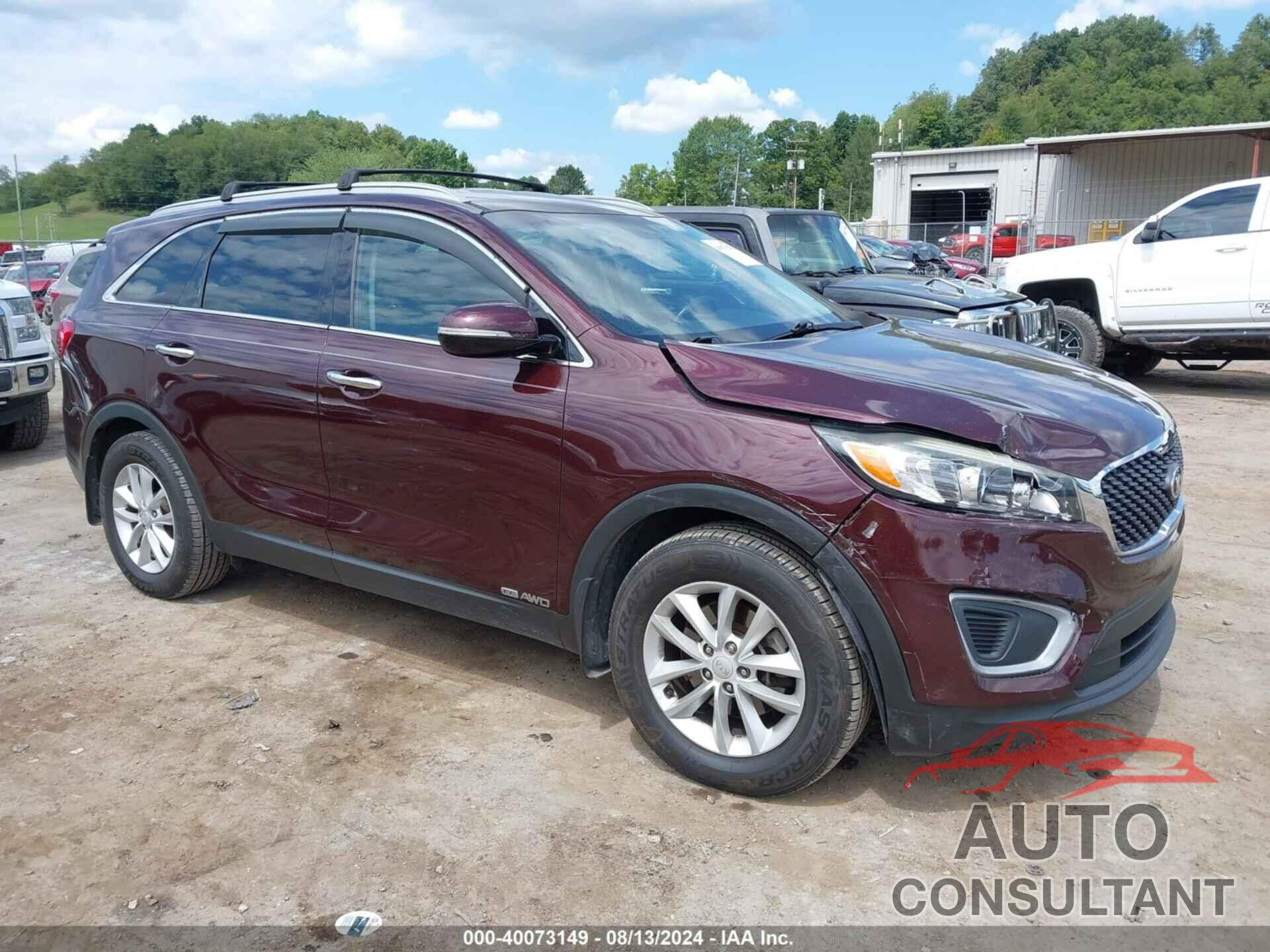 KIA SORENTO 2018 - 5XYPGDA56JG418280