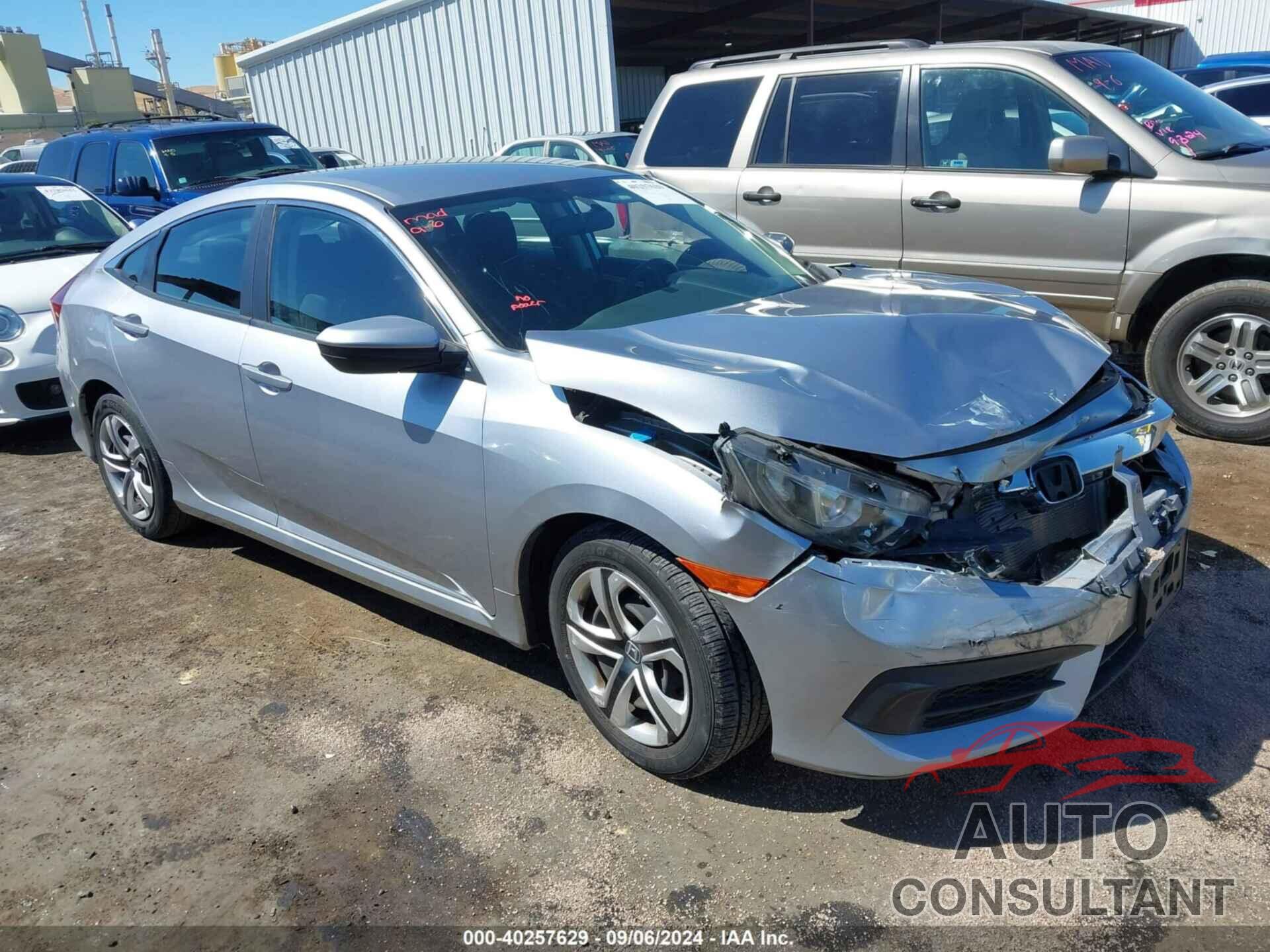 HONDA CIVIC 2016 - 19XFC2F58GE228474