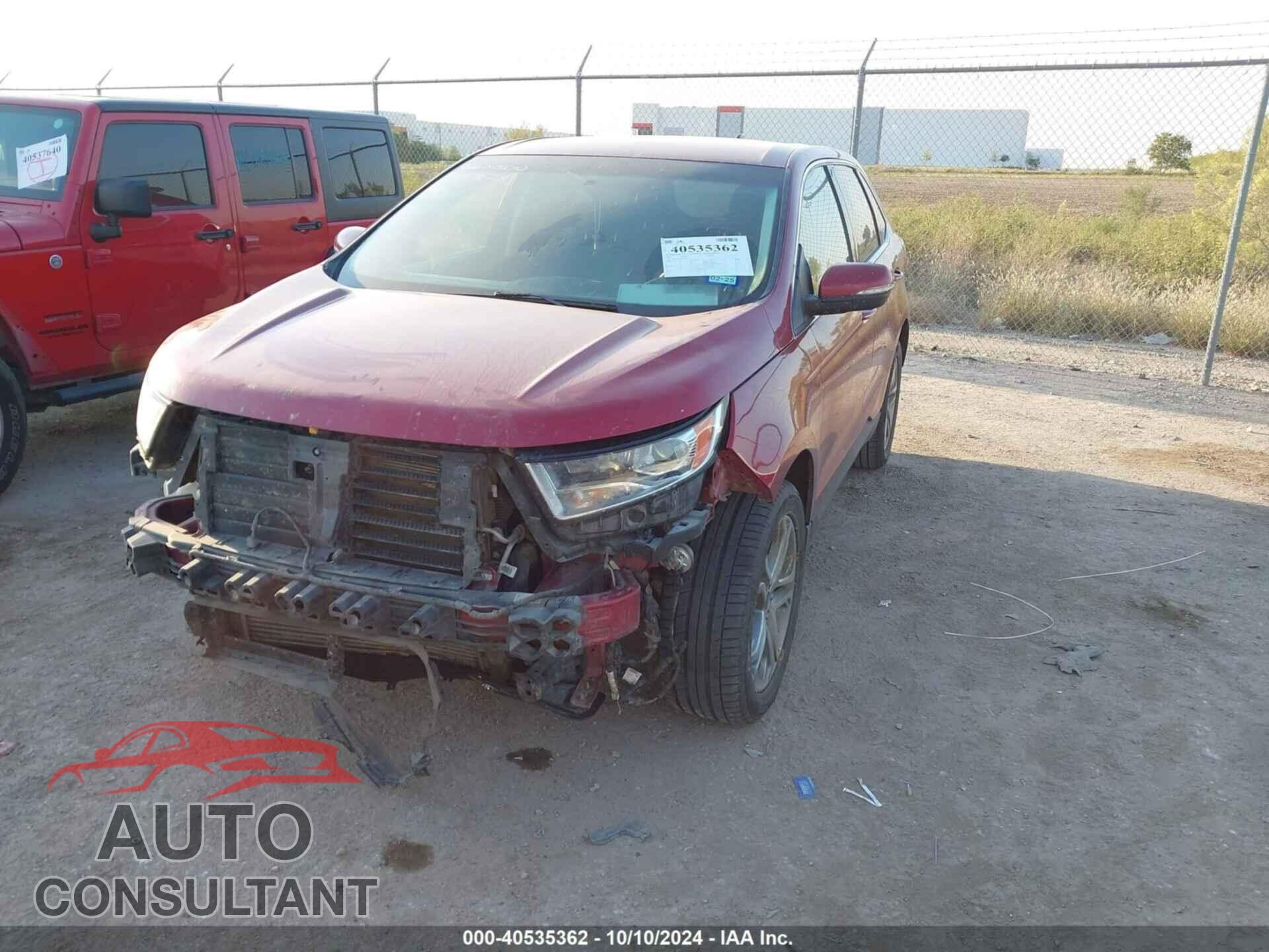 FORD EDGE 2017 - 2FMPK3K94HBB76111