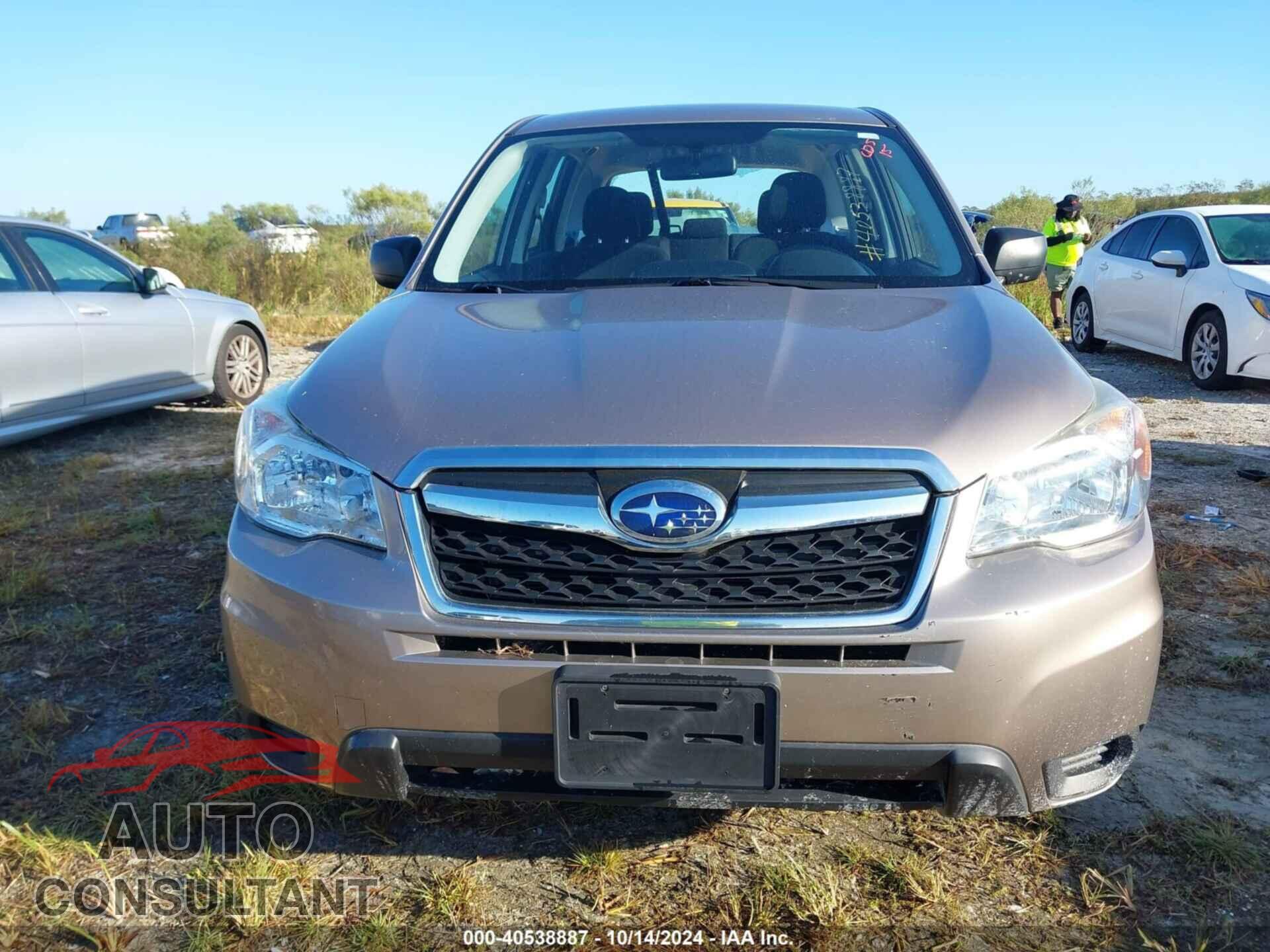 SUBARU FORESTER 2014 - JF2SJAAC8EH453636