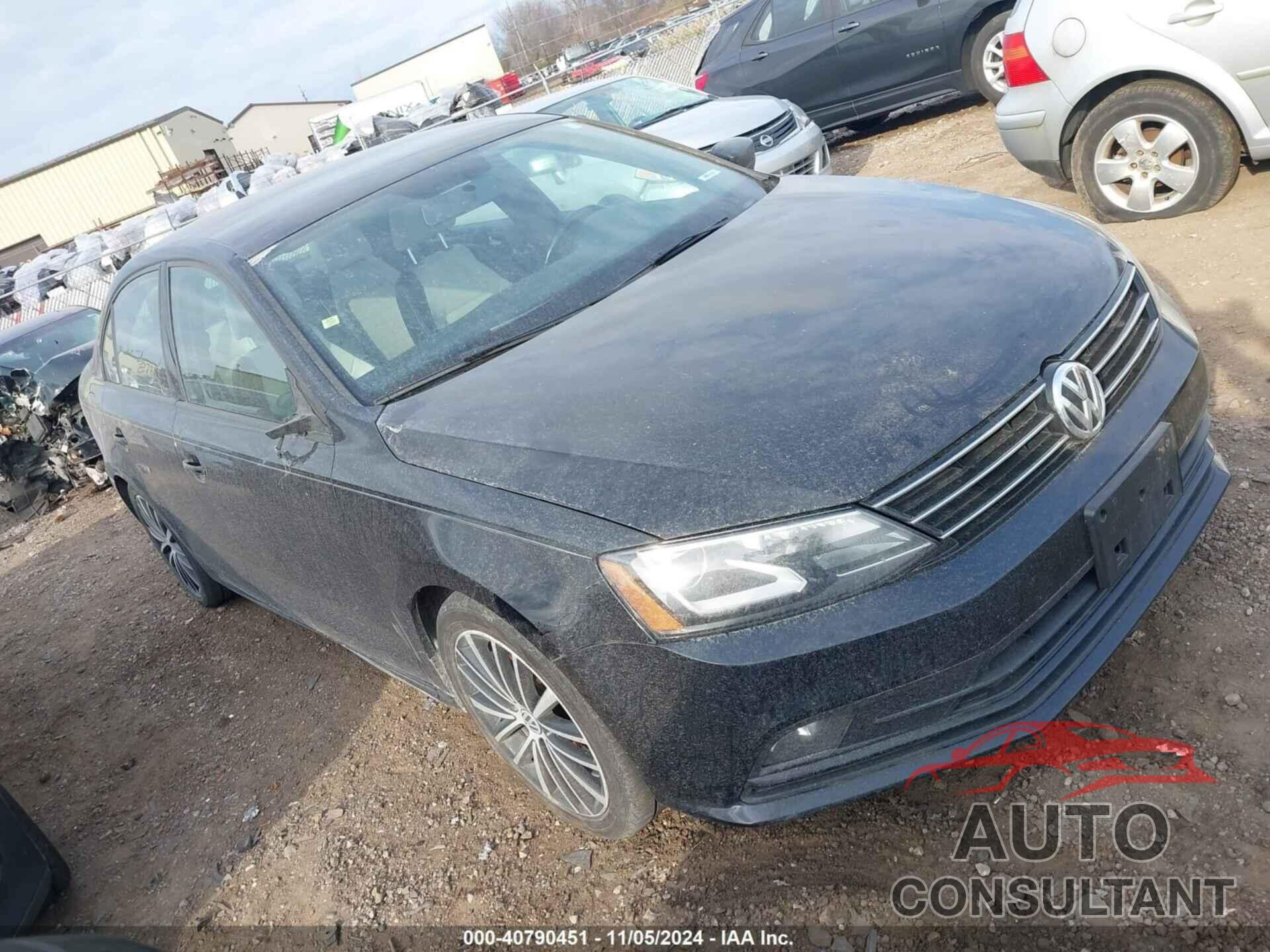 VOLKSWAGEN JETTA 2016 - 3VWD17AJ6GM301679