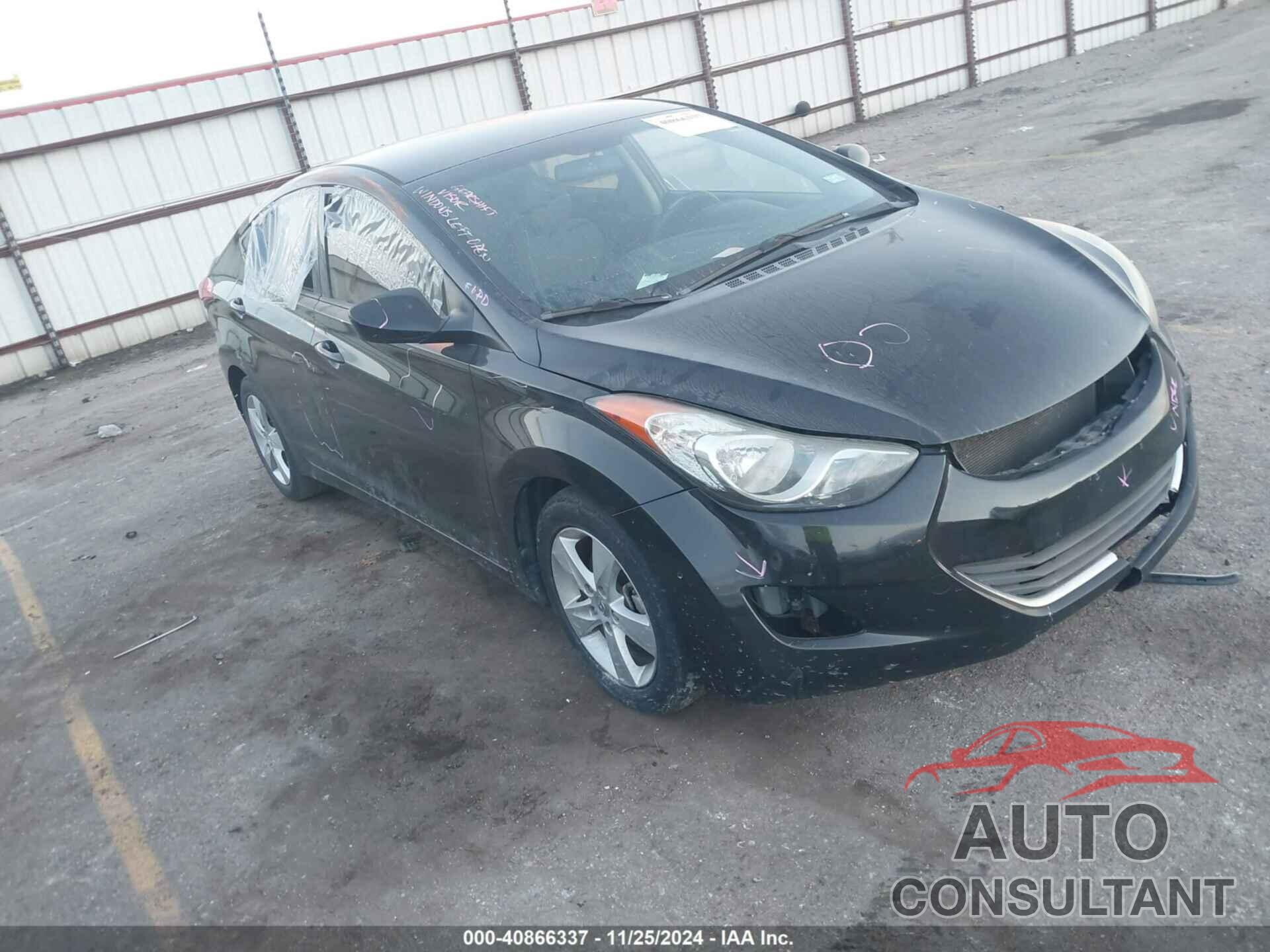 HYUNDAI ELANTRA 2013 - 5NPDH4AE4DH435253