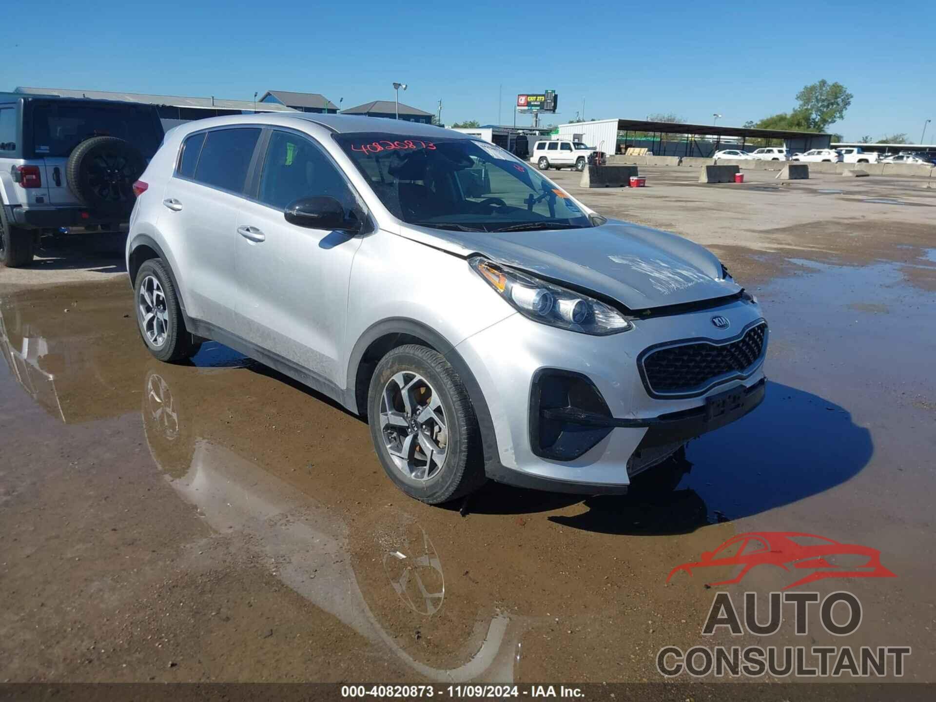 KIA SPORTAGE 2020 - KNDPM3AC8L7663535