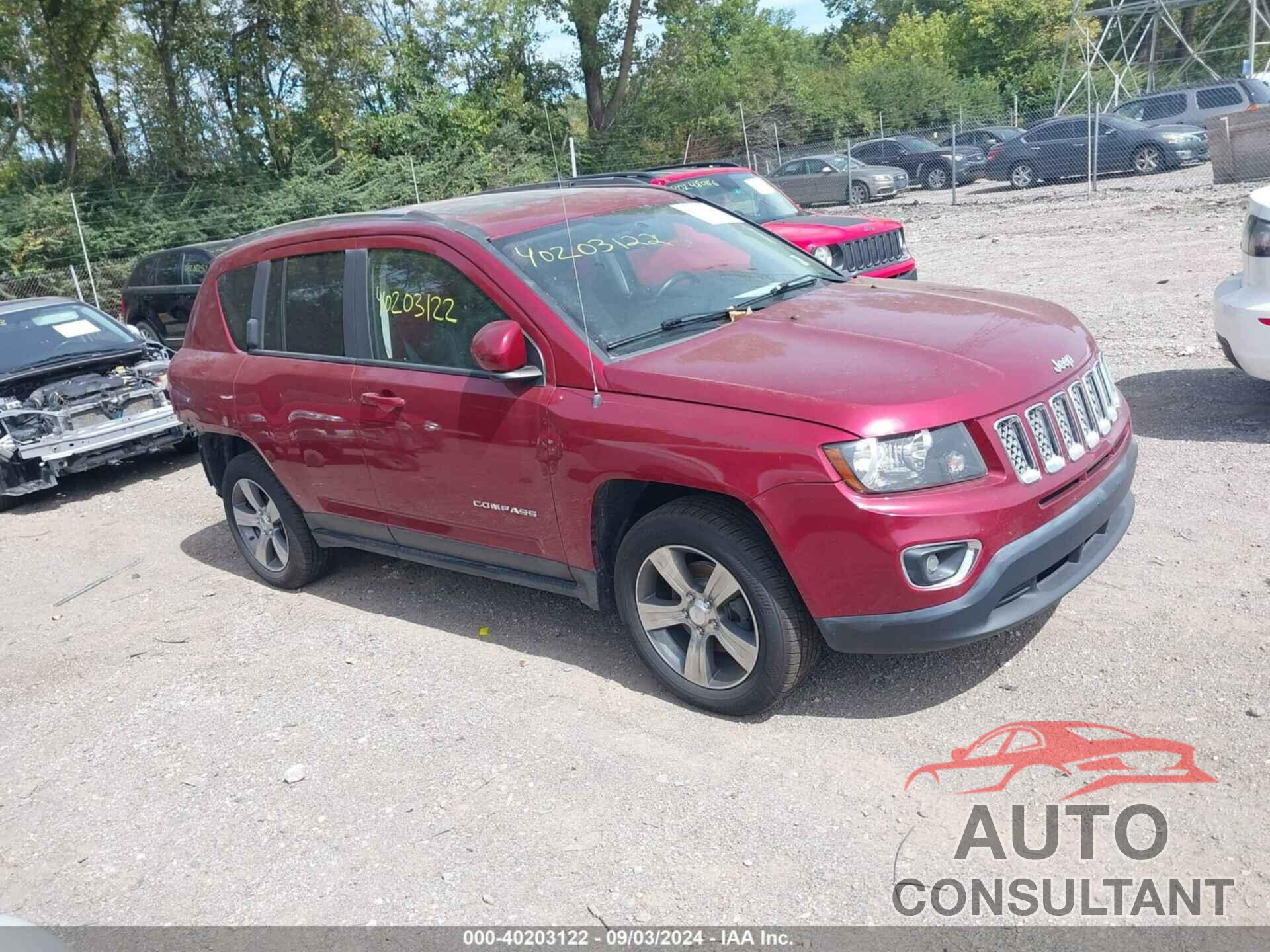 JEEP COMPASS 2016 - 1C4NJCEA9GD754247