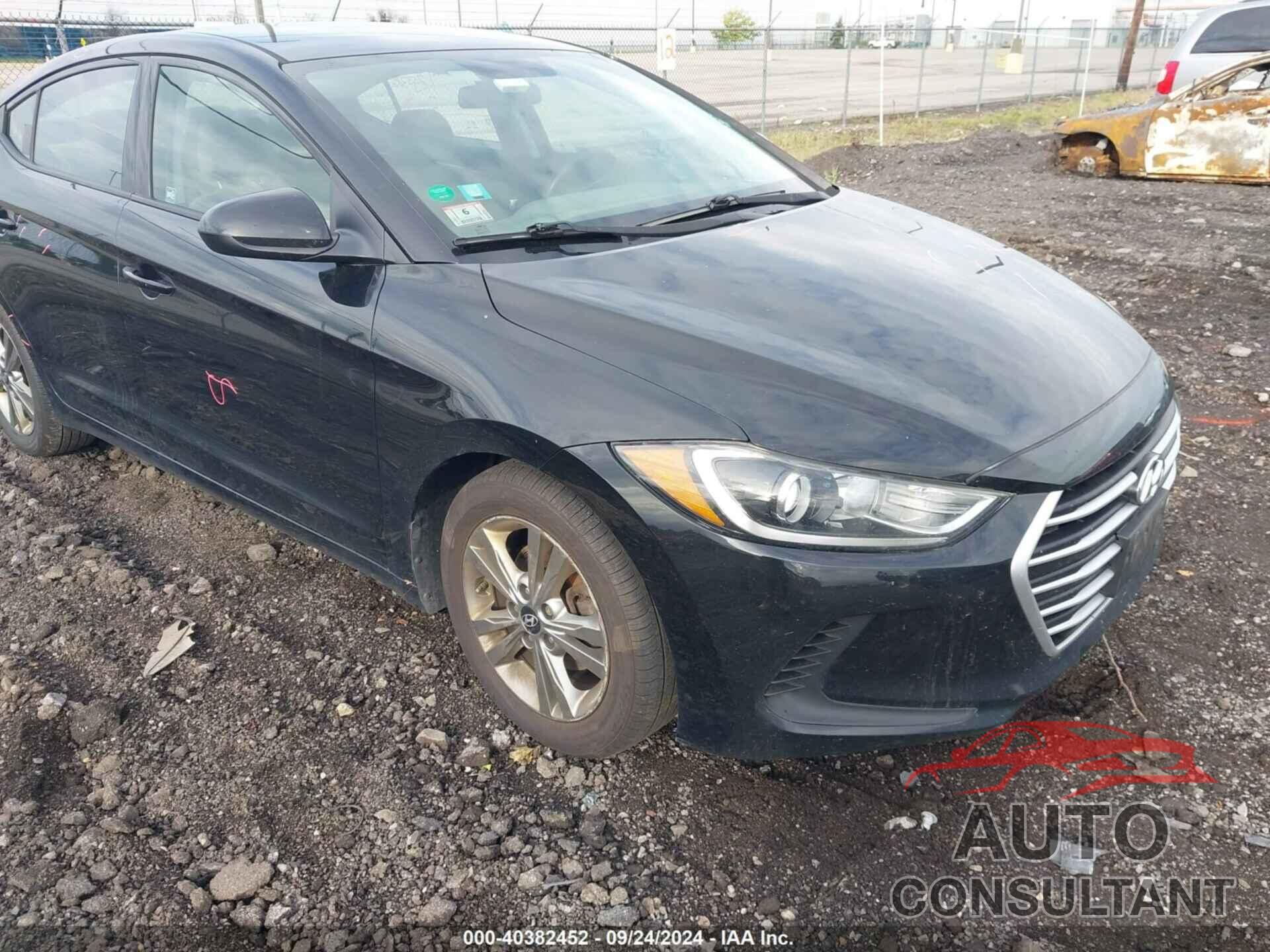 HYUNDAI ELANTRA 2017 - 5NPD84LFXHH144820