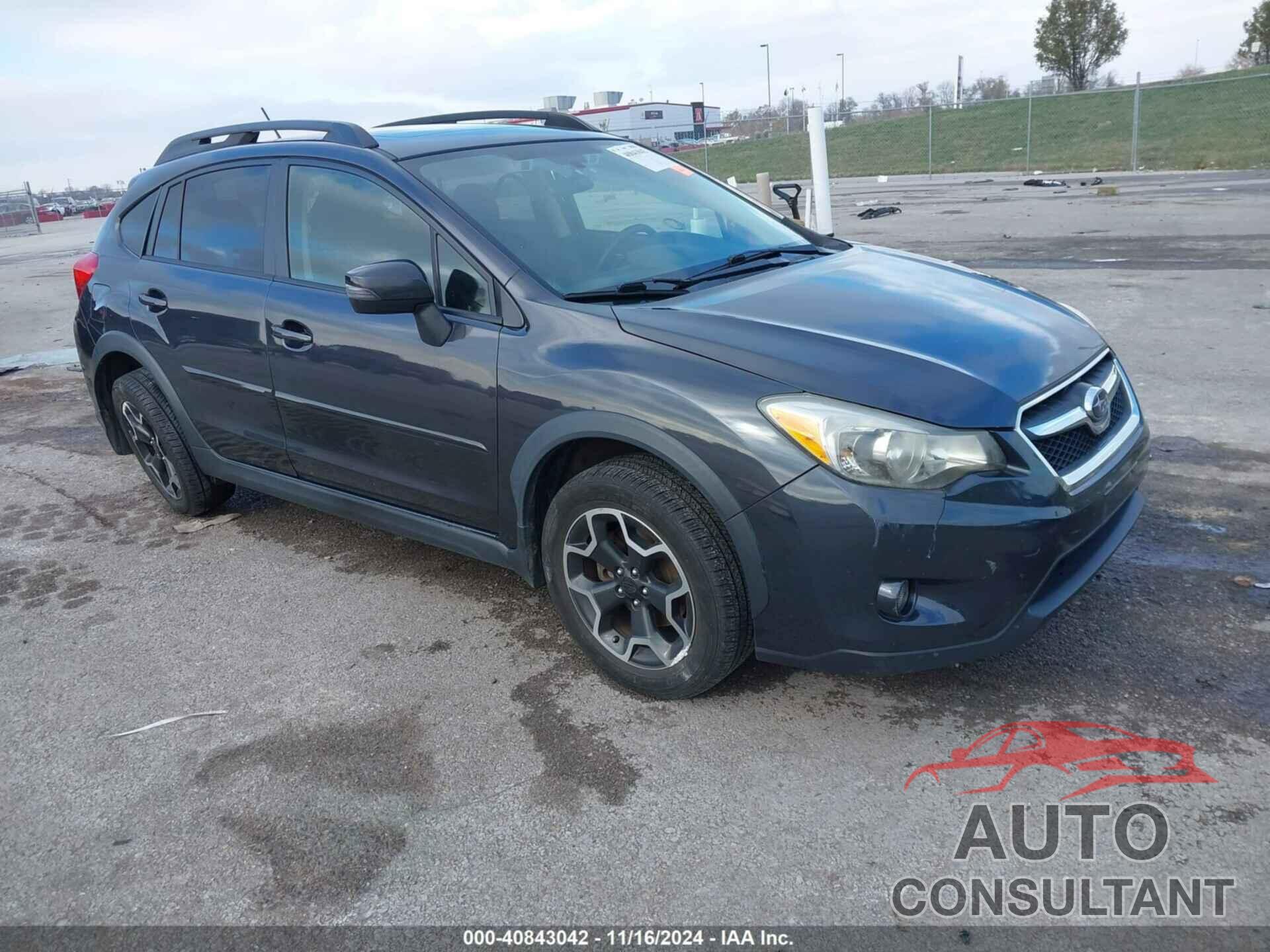 SUBARU XV CROSSTREK 2015 - JF2GPASC6F8312181