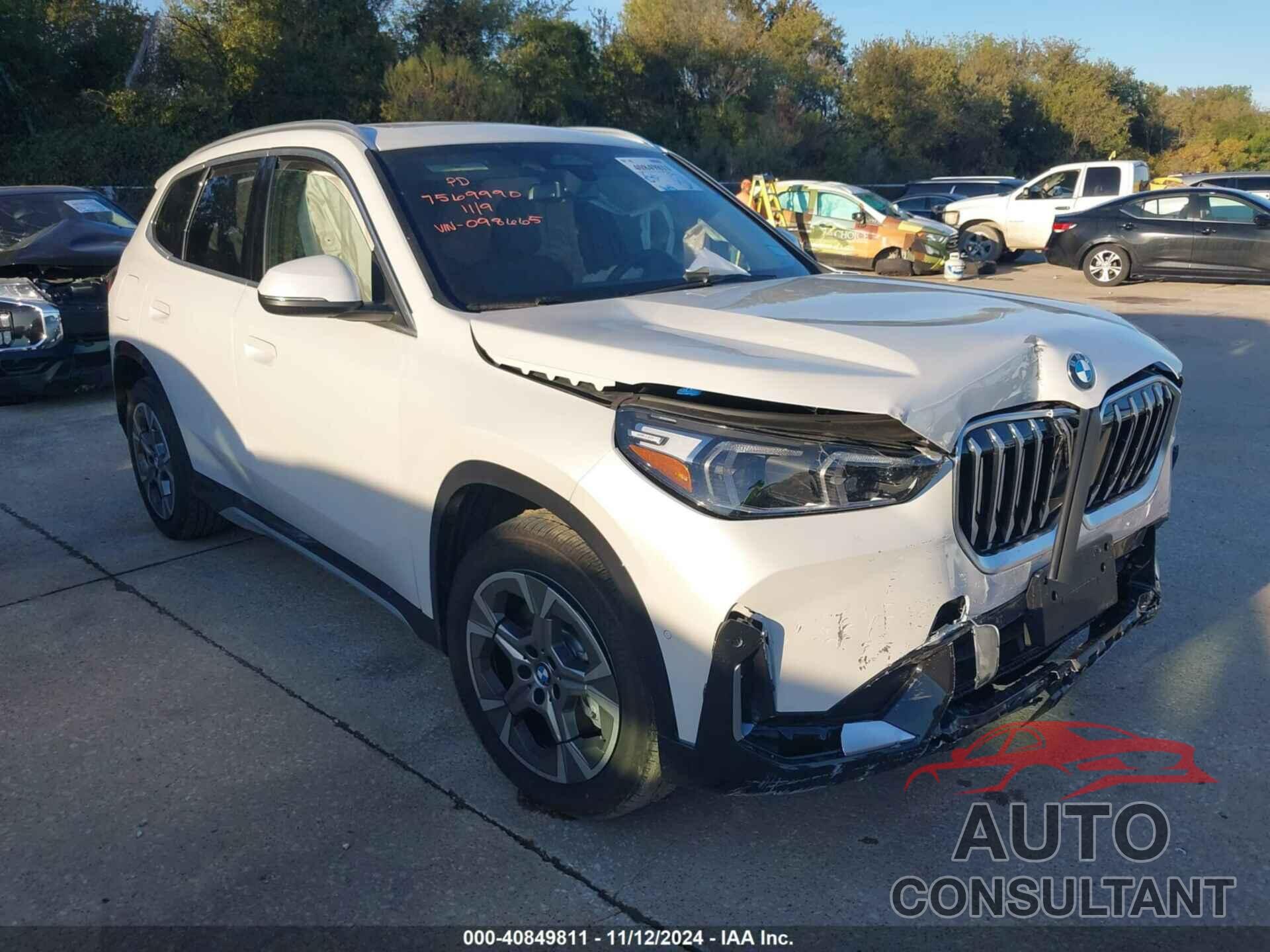 BMW X1 2025 - WBX73EF08S5098665