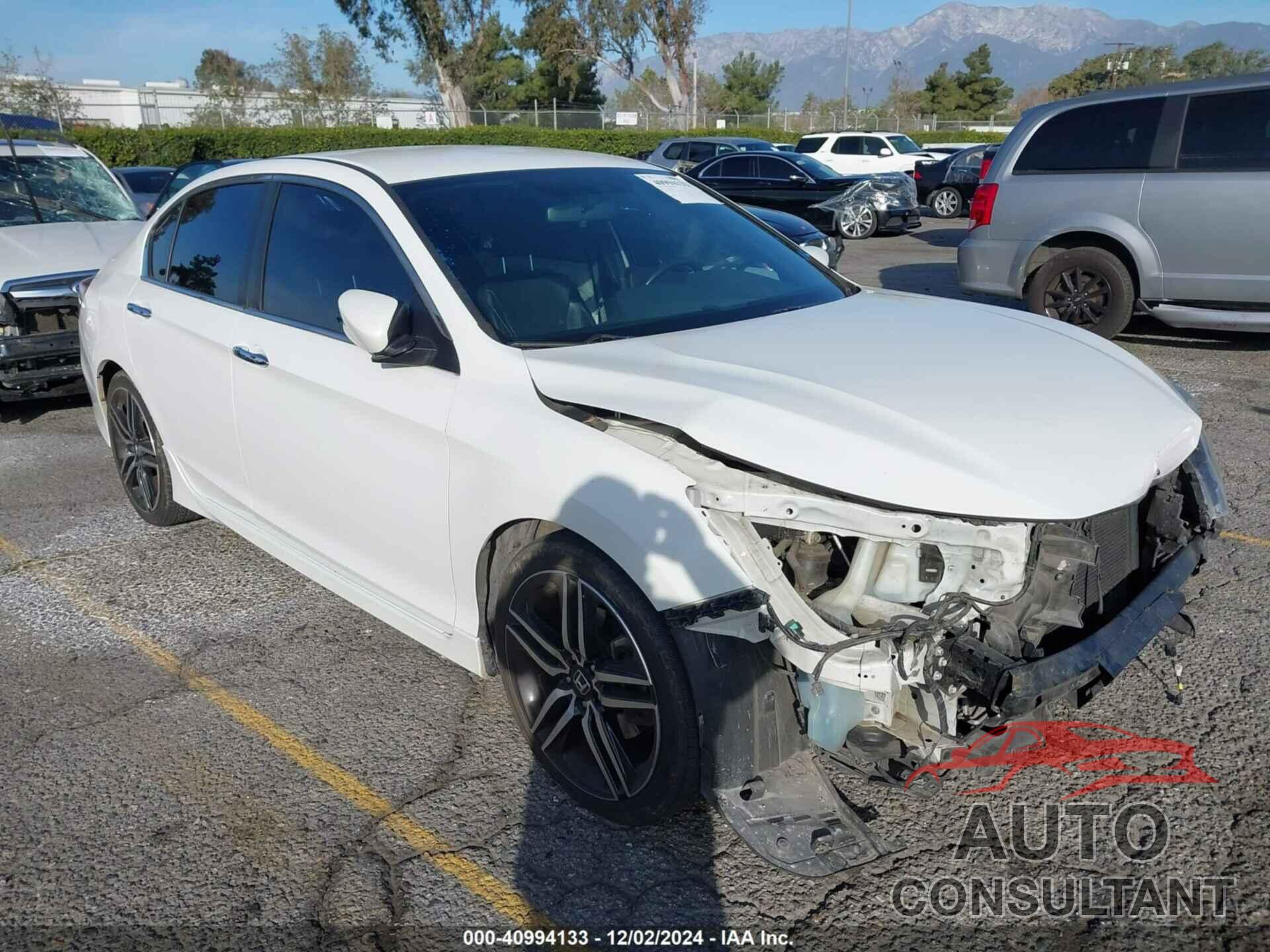 HONDA ACCORD 2017 - 1HGCR2F10HA160563