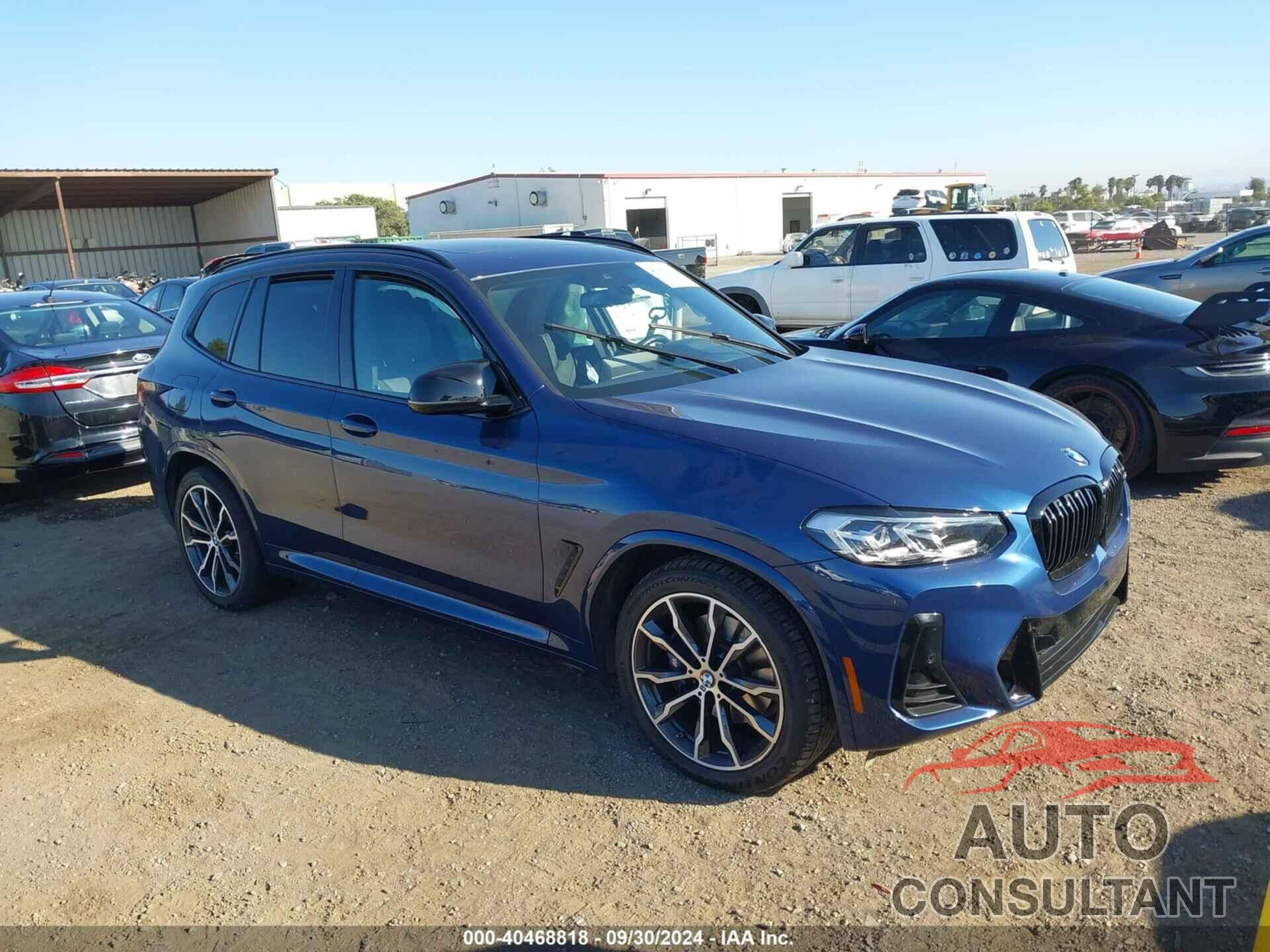 BMW X3 2022 - 5UX83DP06N9K53784