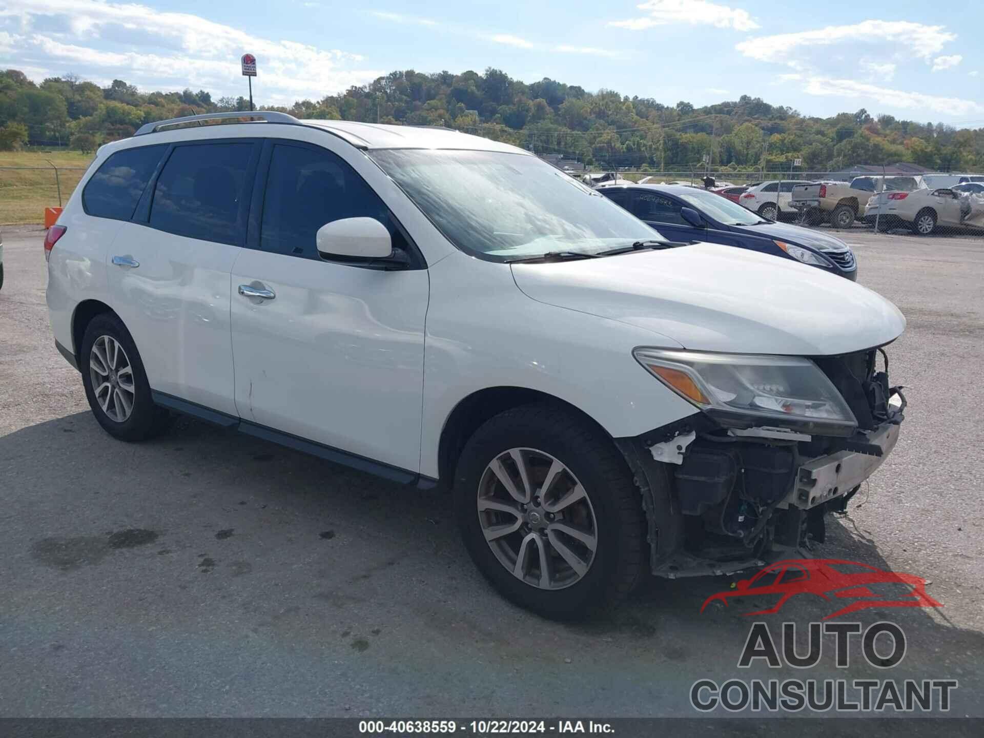 NISSAN PATHFINDER 2015 - 5N1AR2MM4FC655543