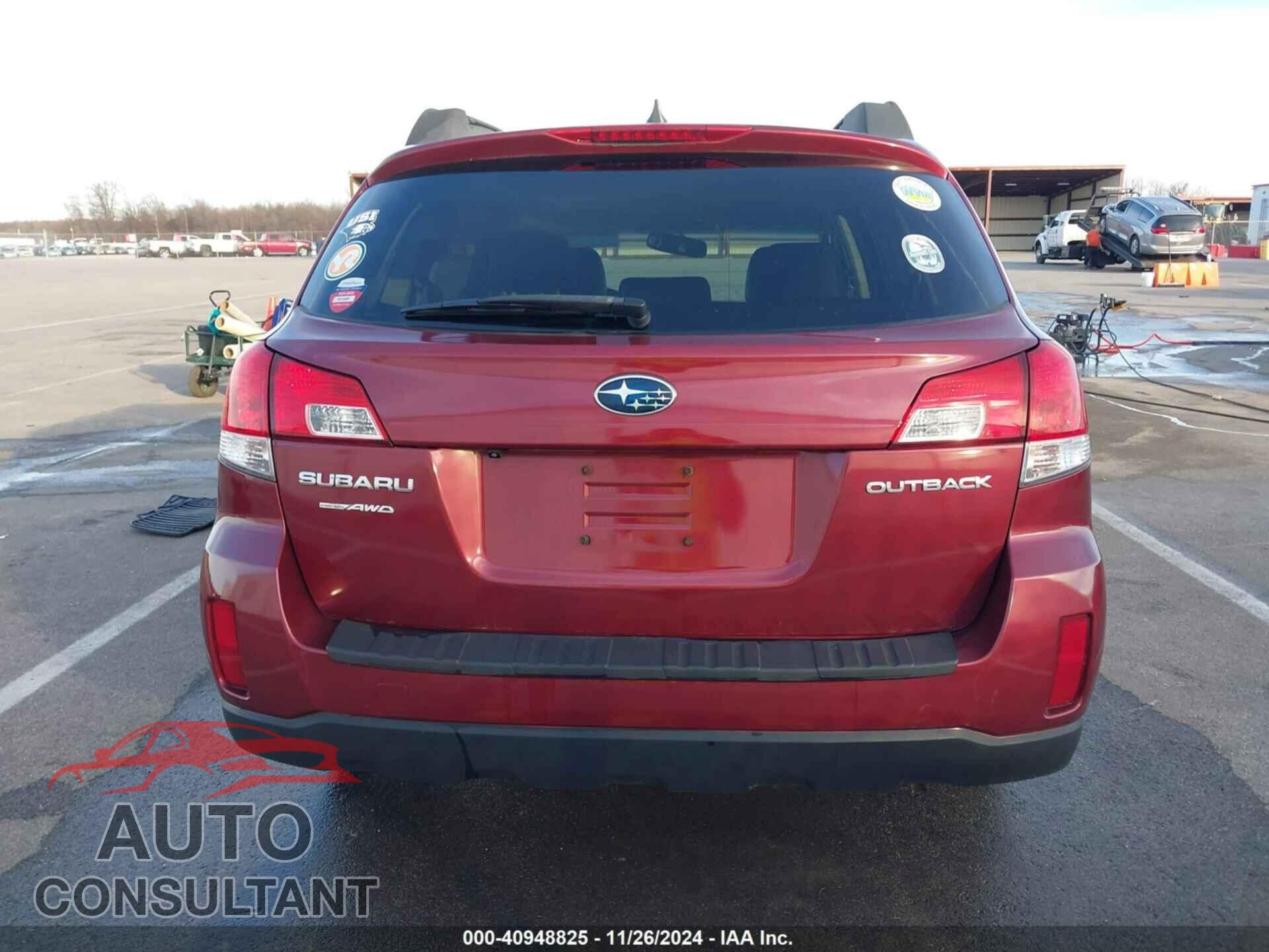 SUBARU OUTBACK 2012 - 4S4BRCKC1C3217871