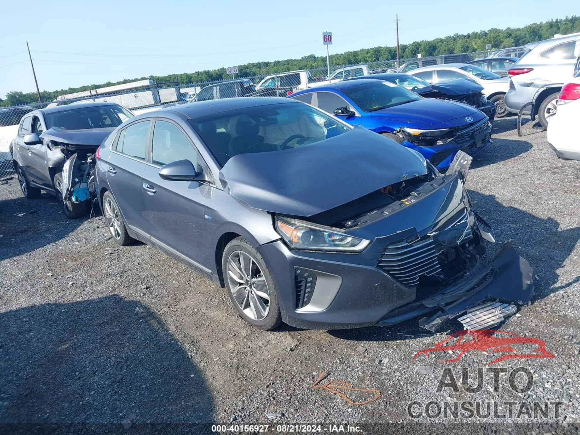 HYUNDAI IONIQ HYBRID 2017 - KMHC05LC9HU047527