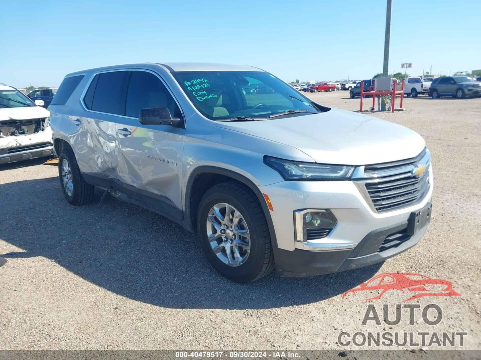 CHEVROLET TRAVERSE 2022 - 1GNERFKW8NJ158725