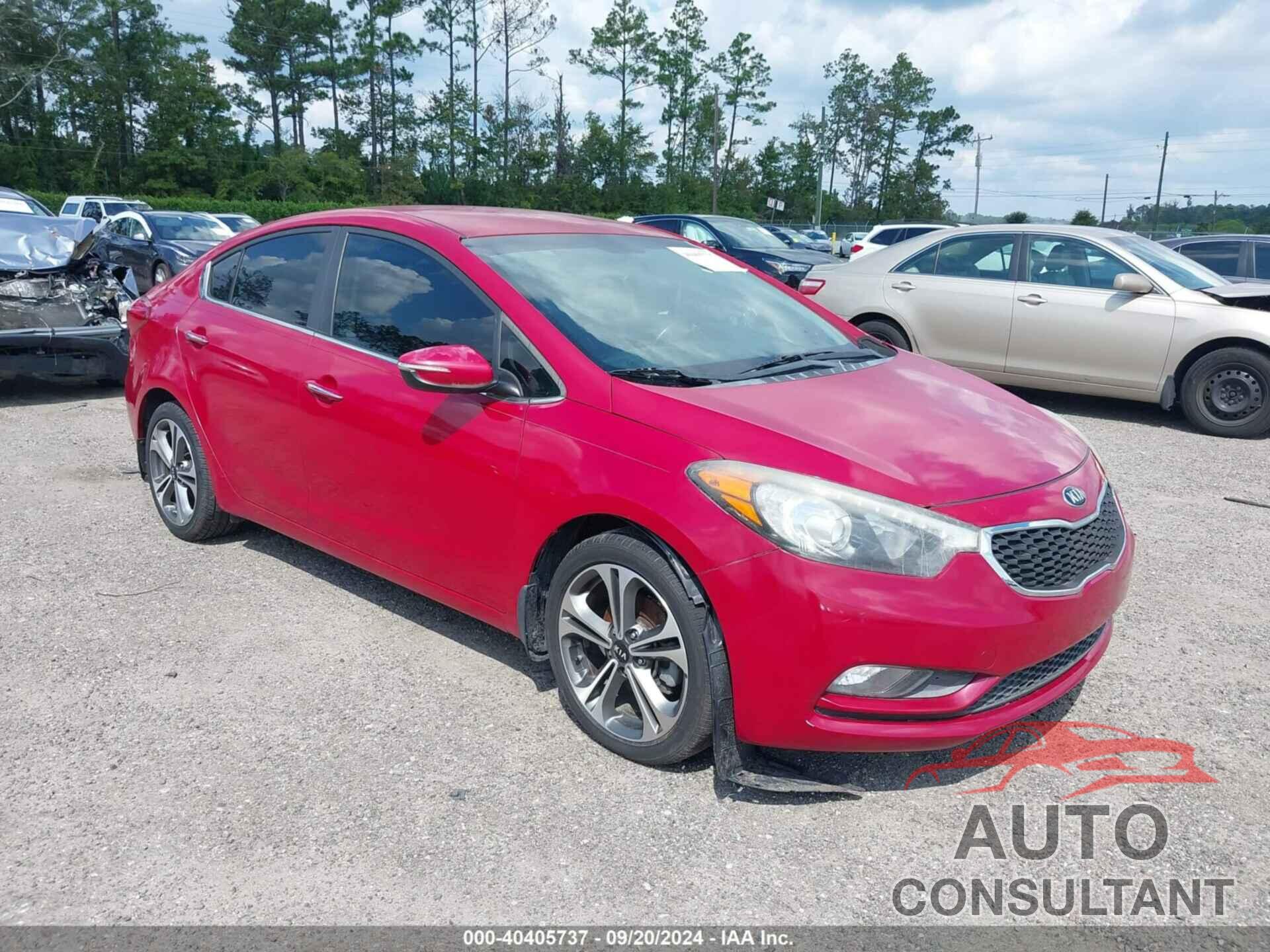 KIA FORTE 2016 - KNAFX4A85G5612884