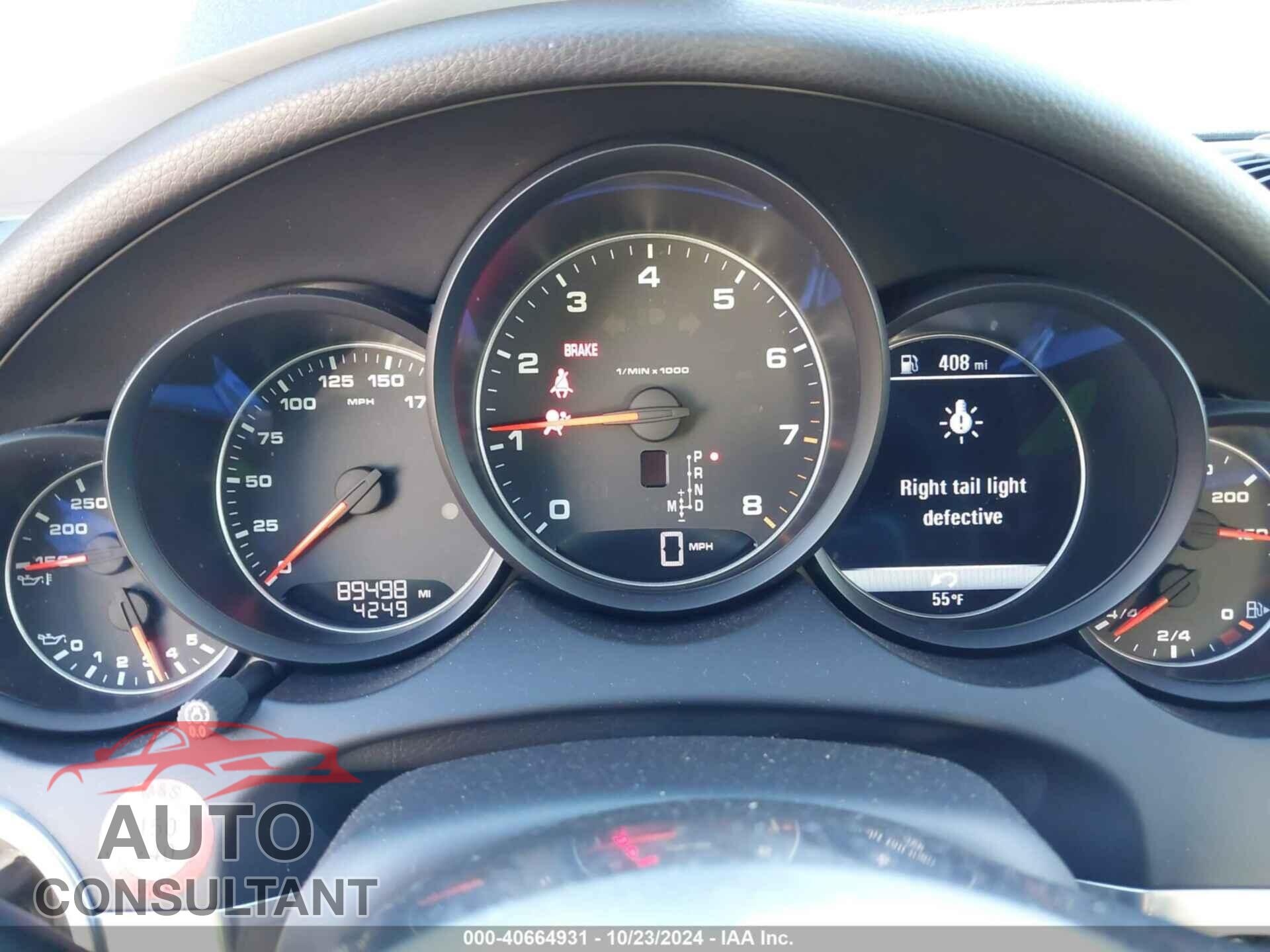 PORSCHE CAYENNE 2016 - WP1AA2A26GLA03683