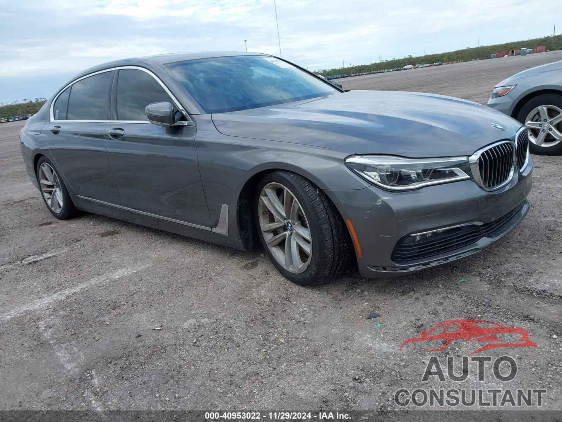 BMW 750I 2017 - WBA7F0C53HGM21456