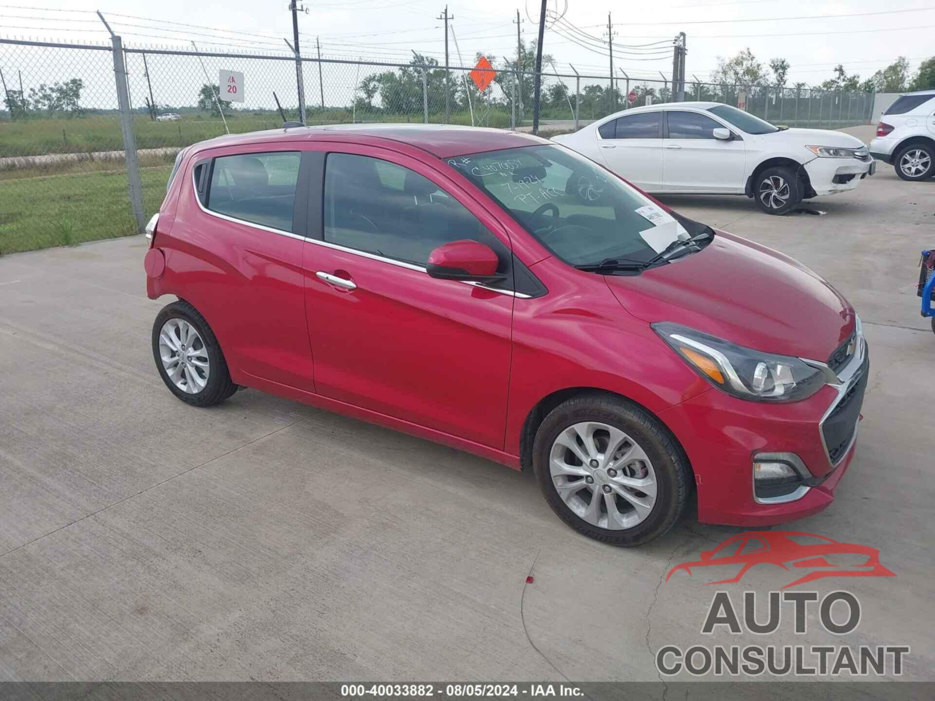 CHEVROLET SPARK 2019 - KL8CF6SA5KC753702