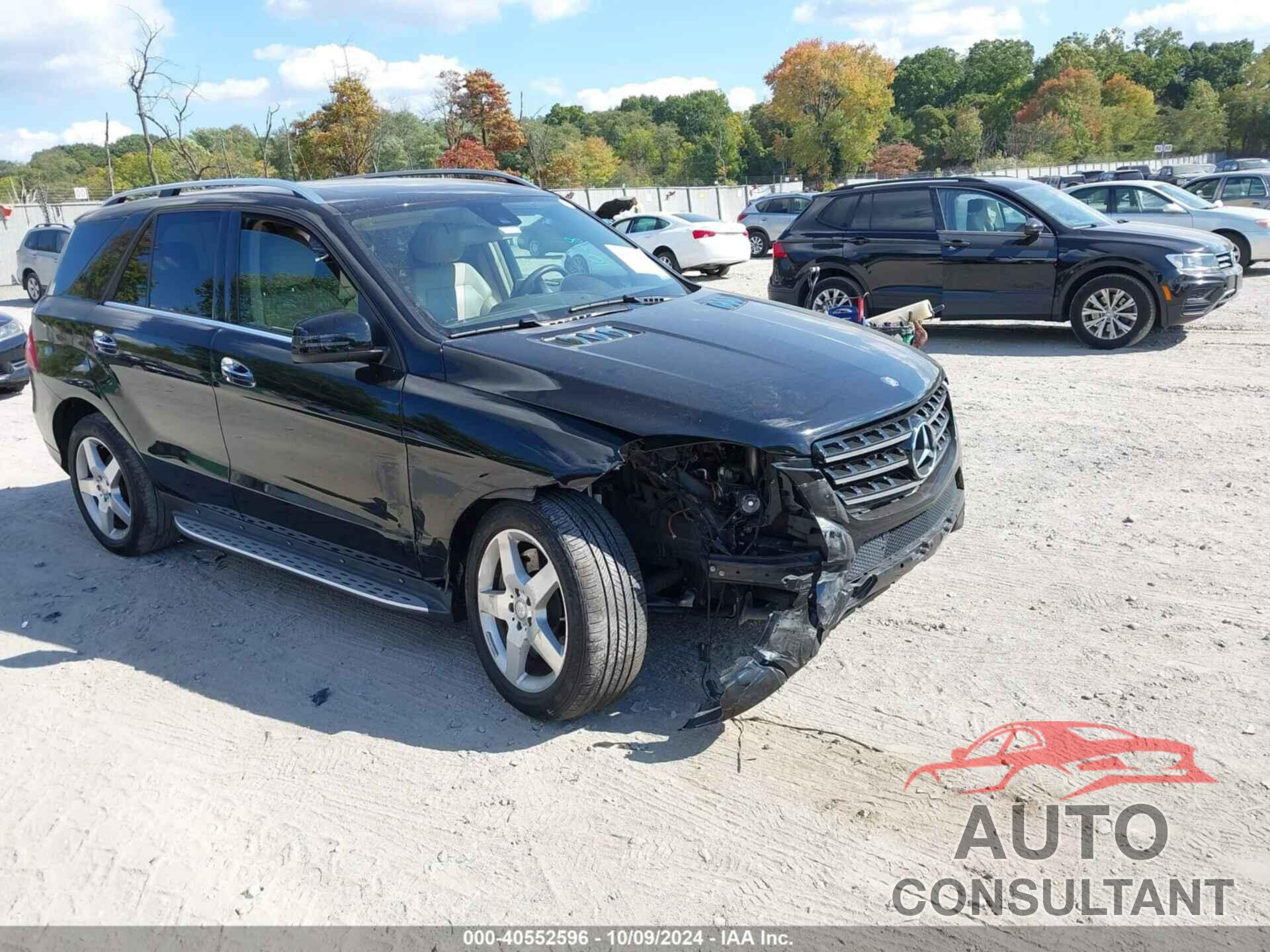 MERCEDES-BENZ ML 550 2014 - 4JGDA7DB4EA323659