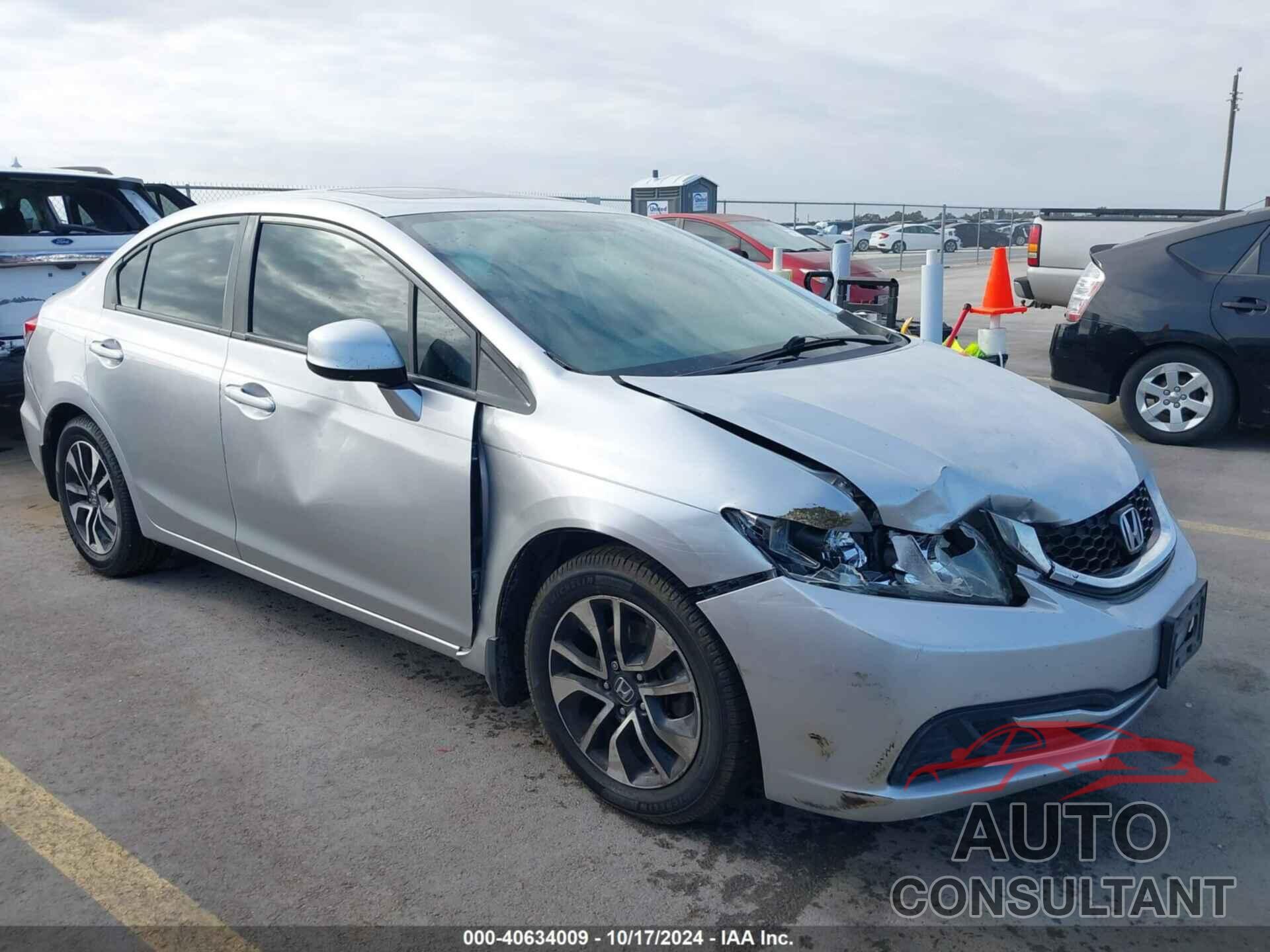 HONDA CIVIC 2013 - 19XFB2F88DE033273