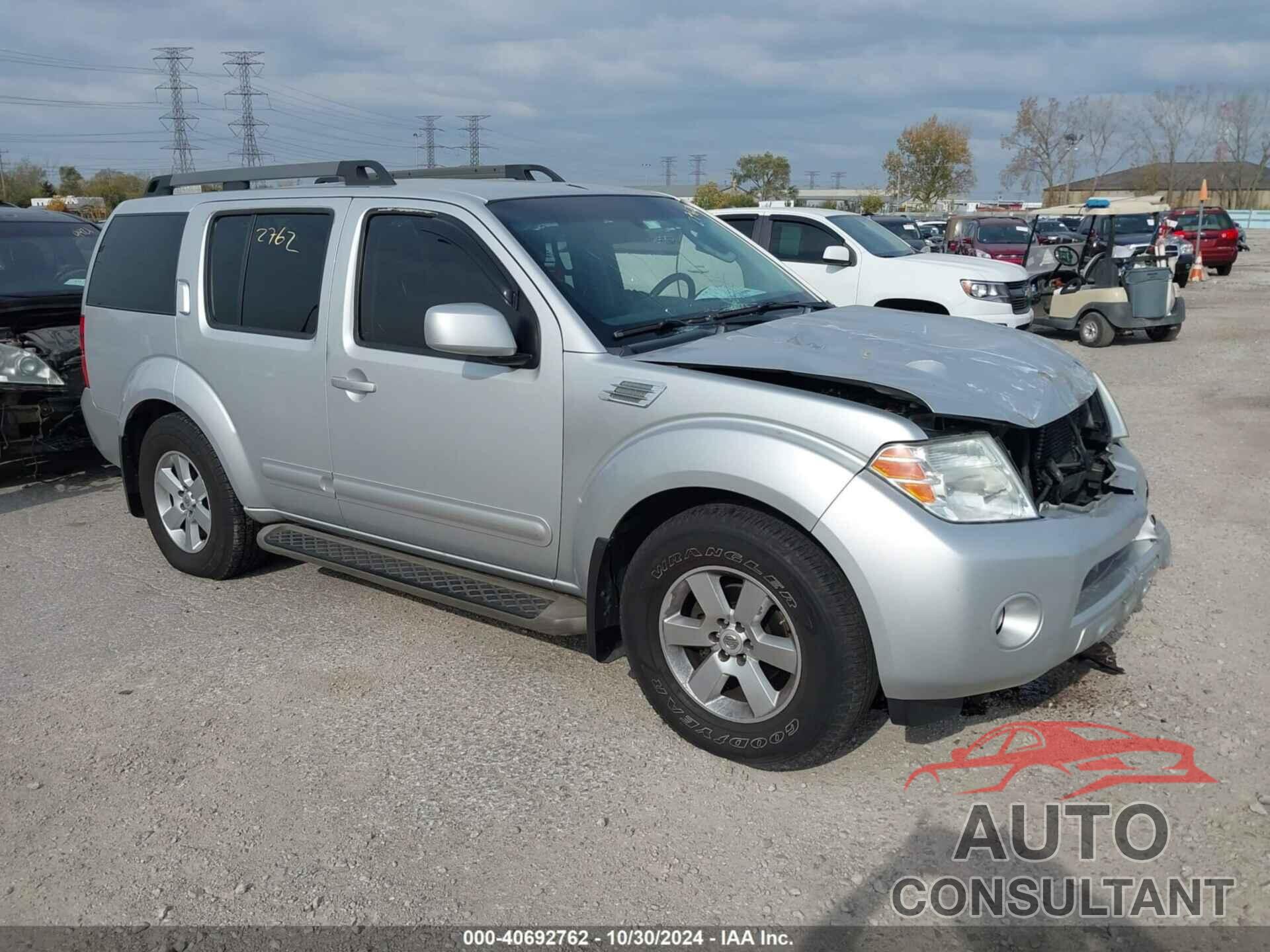 NISSAN PATHFINDER 2012 - 5N1AR1NN3CC618027
