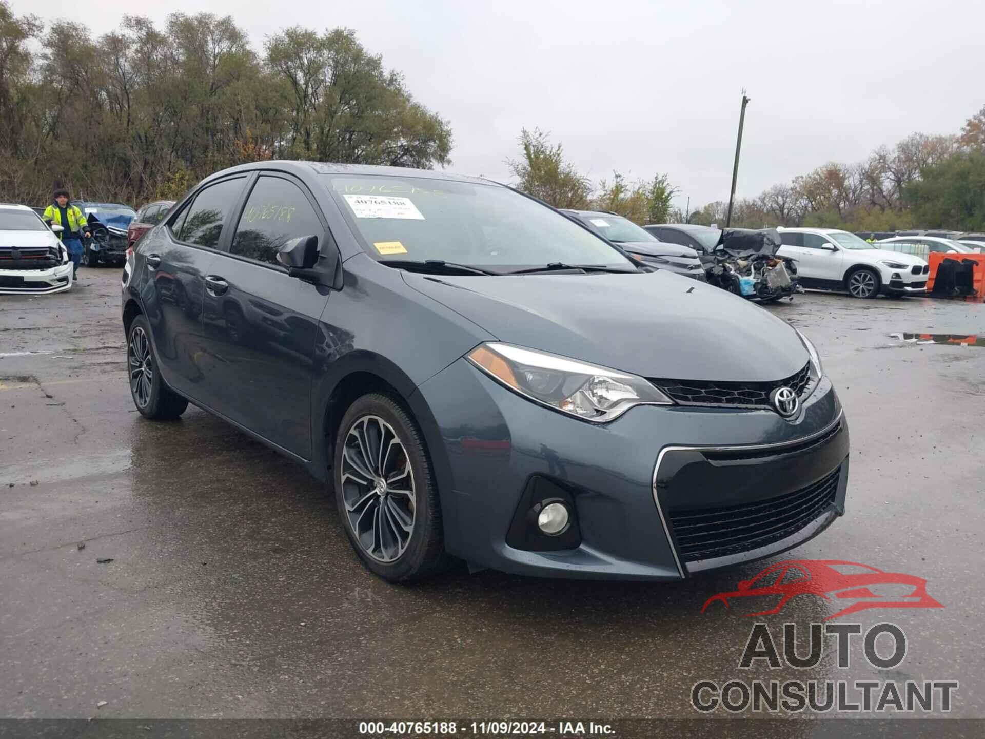 TOYOTA COROLLA 2014 - 5YFBURHE5EP021733