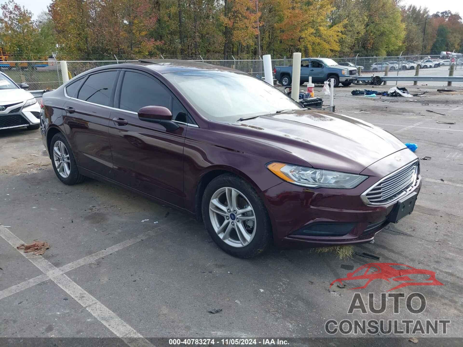 FORD FUSION 2018 - 3FA6P0HD2JR144217