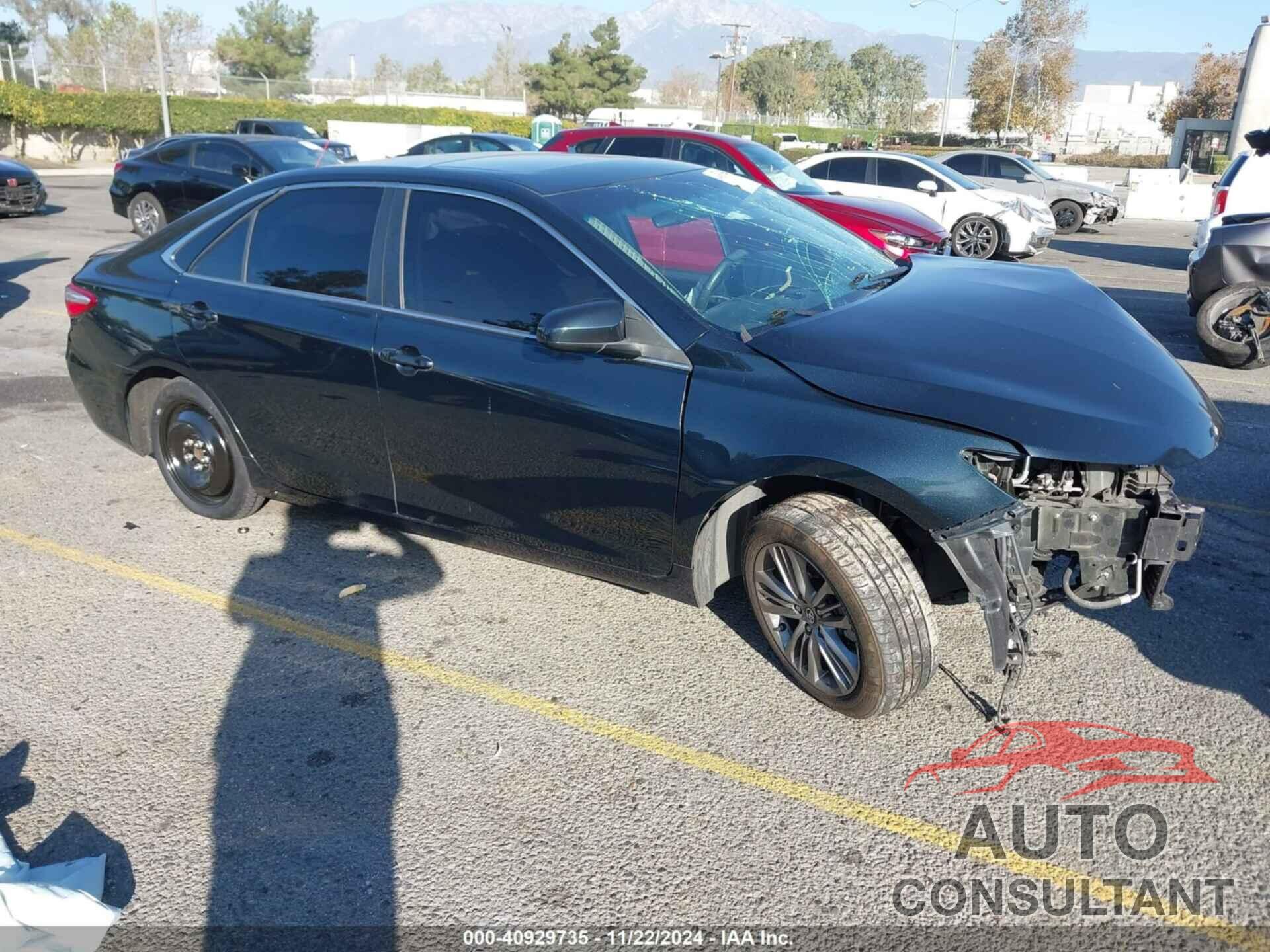 TOYOTA CAMRY 2017 - 4T1BF1FK6HU677172