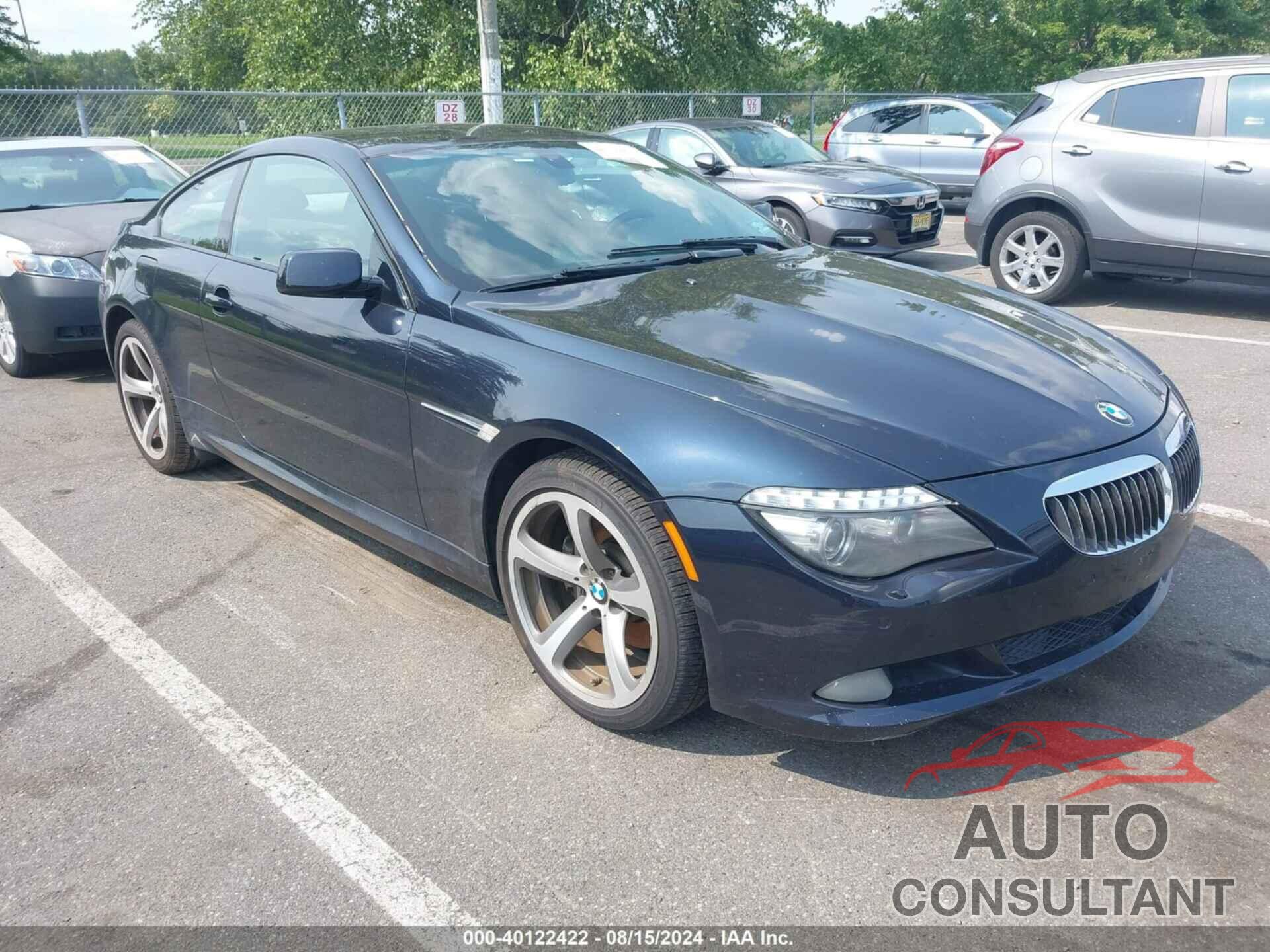 BMW 650I 2009 - WBAEA53559CV92494