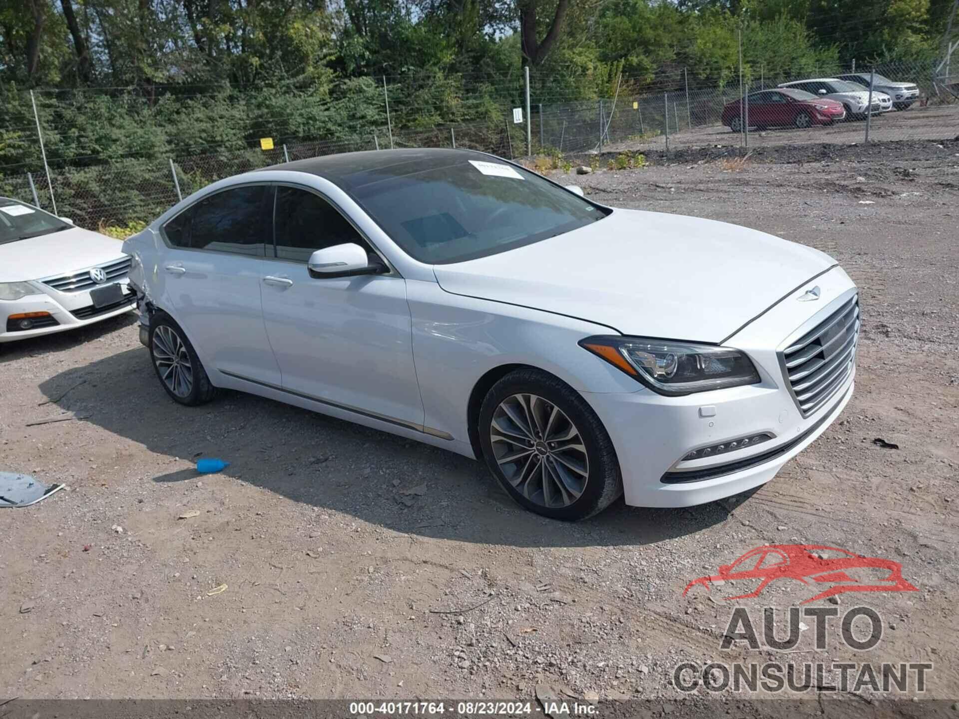 HYUNDAI GENESIS 2016 - KMHGN4JE3GU122268