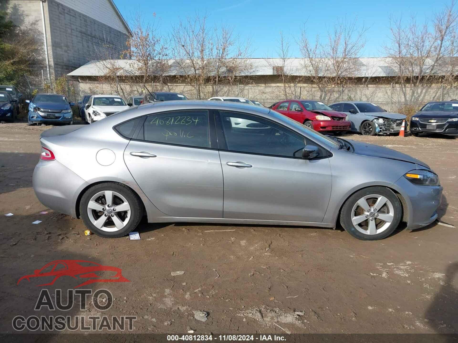 DODGE DART 2015 - 1C3CDFBB4FD123616