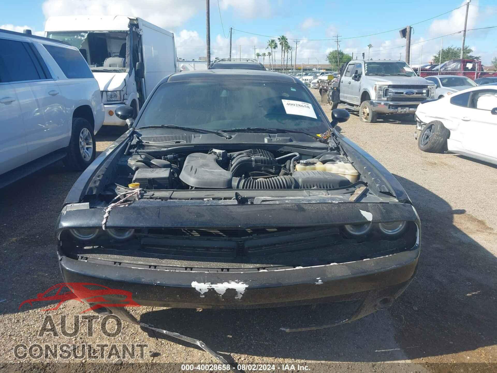 DODGE CHALLENGER 2017 - 2C3CDZAG8HH539298