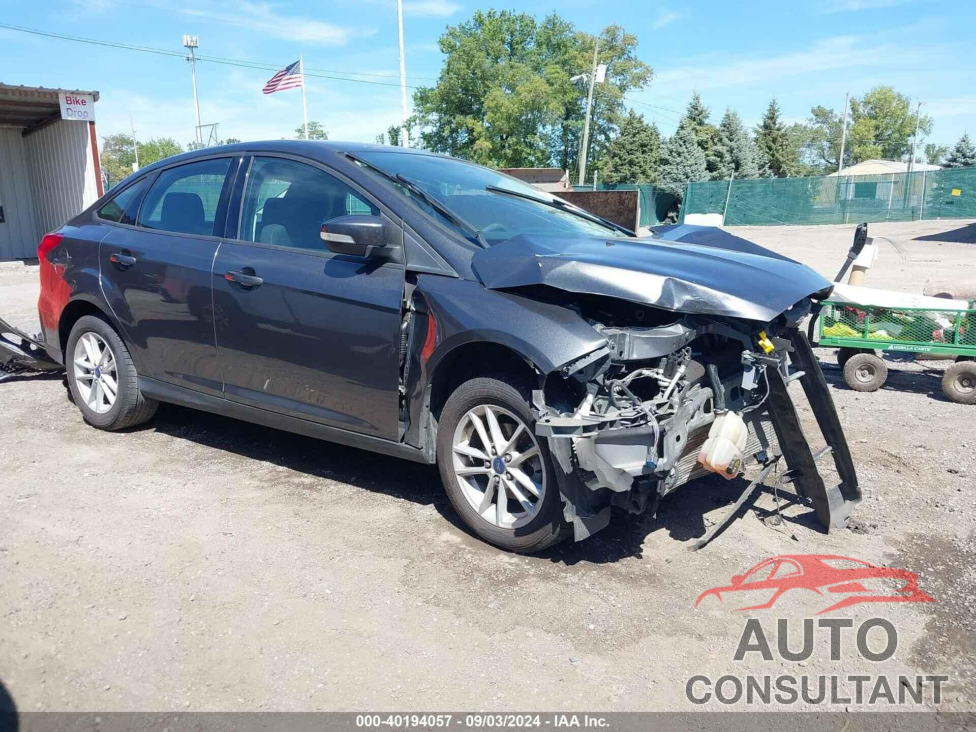 FORD FOCUS 2017 - 1FADP3F24HL315858