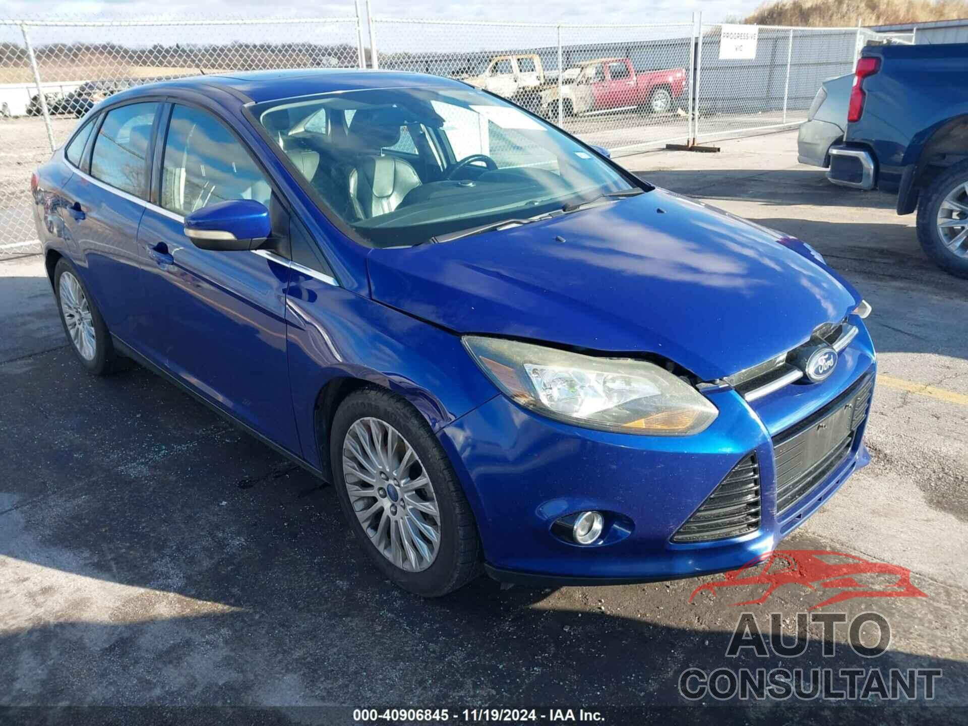 FORD FOCUS 2012 - 1FAHP3J29CL476496