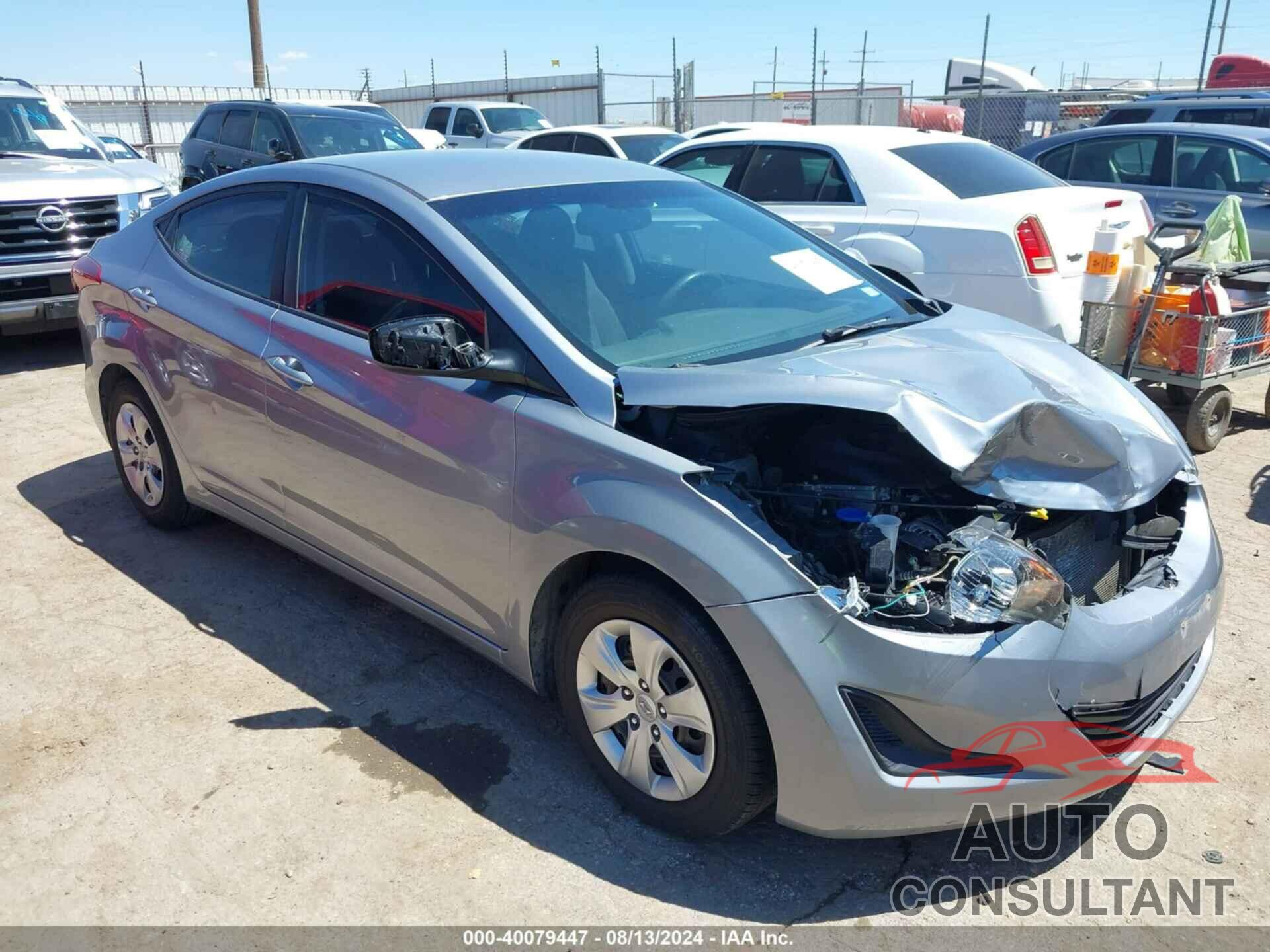 HYUNDAI ELANTRA 2016 - 5NPDH4AE9GH758024