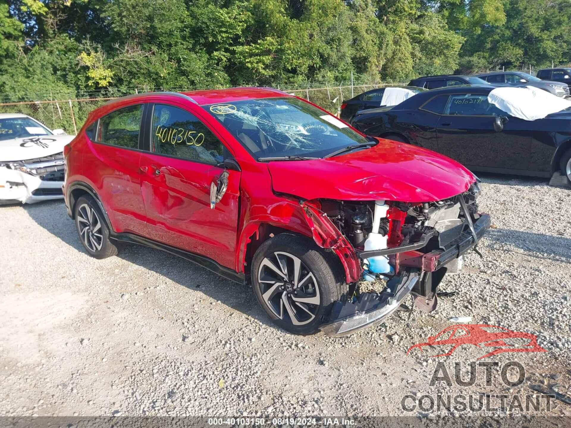 HONDA HR-V 2020 - 3CZRU6H13LM737801