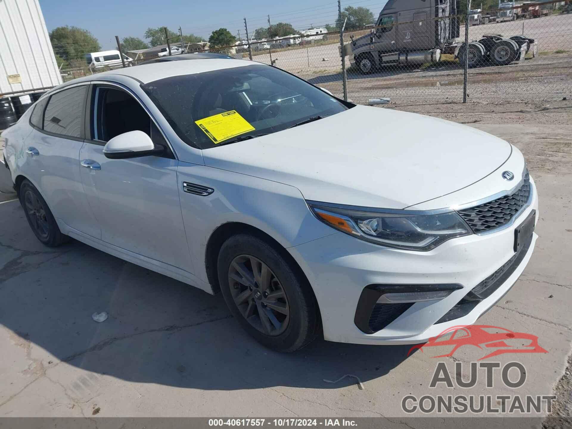 KIA OPTIMA 2020 - 5XXGT4L30LG450737