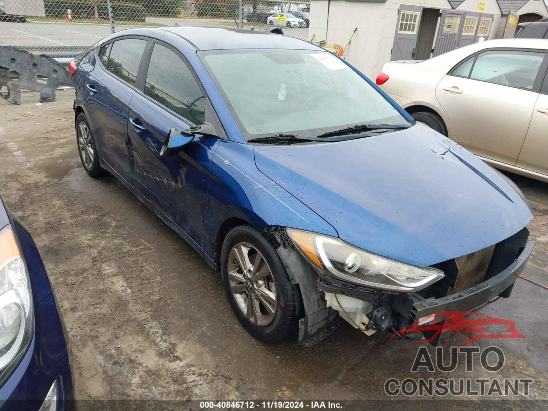 HYUNDAI ELANTRA 2017 - 5NPD84LFXHH118704
