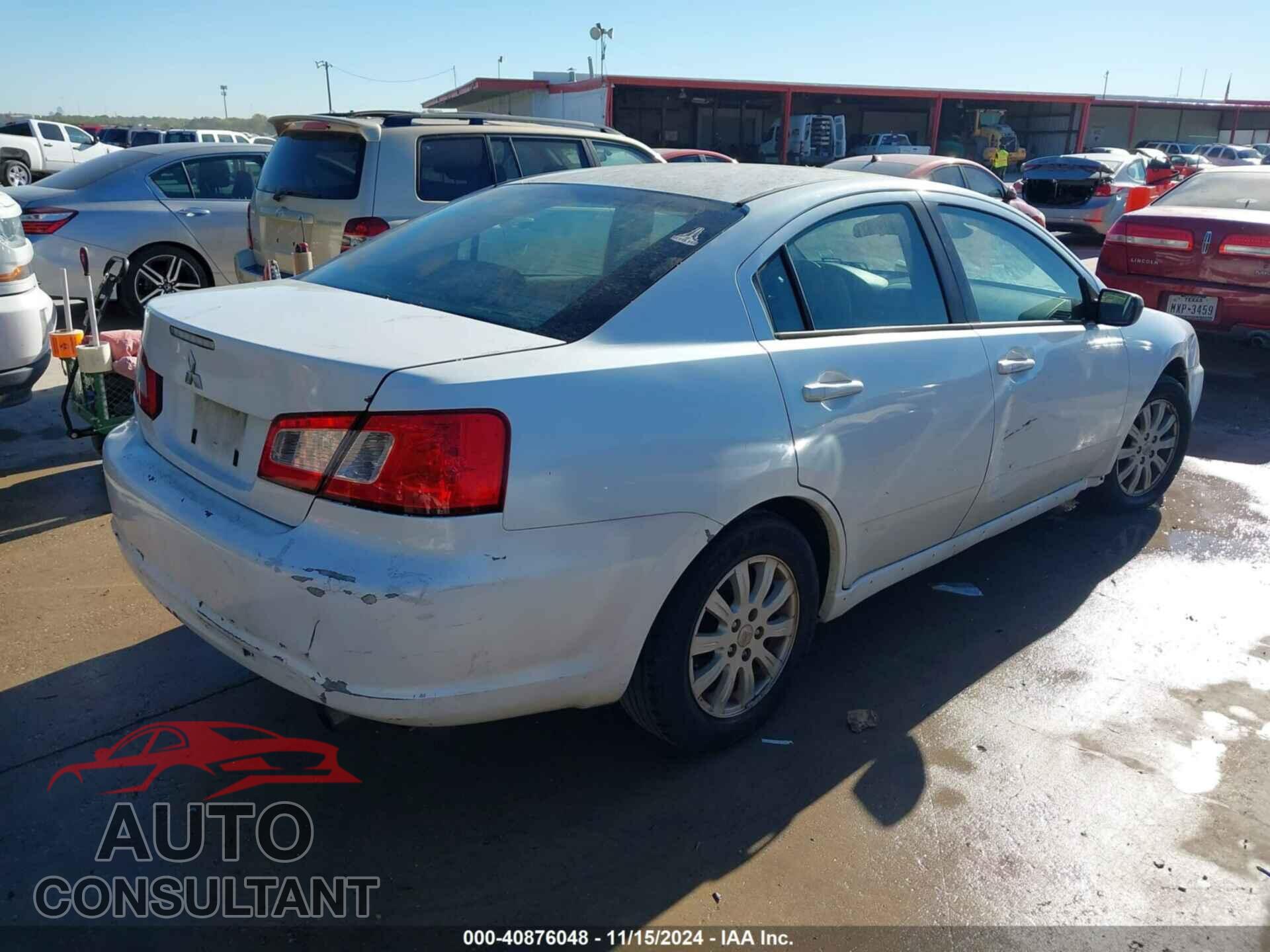 MITSUBISHI GALANT 2010 - 4A32B2FF6AE012665