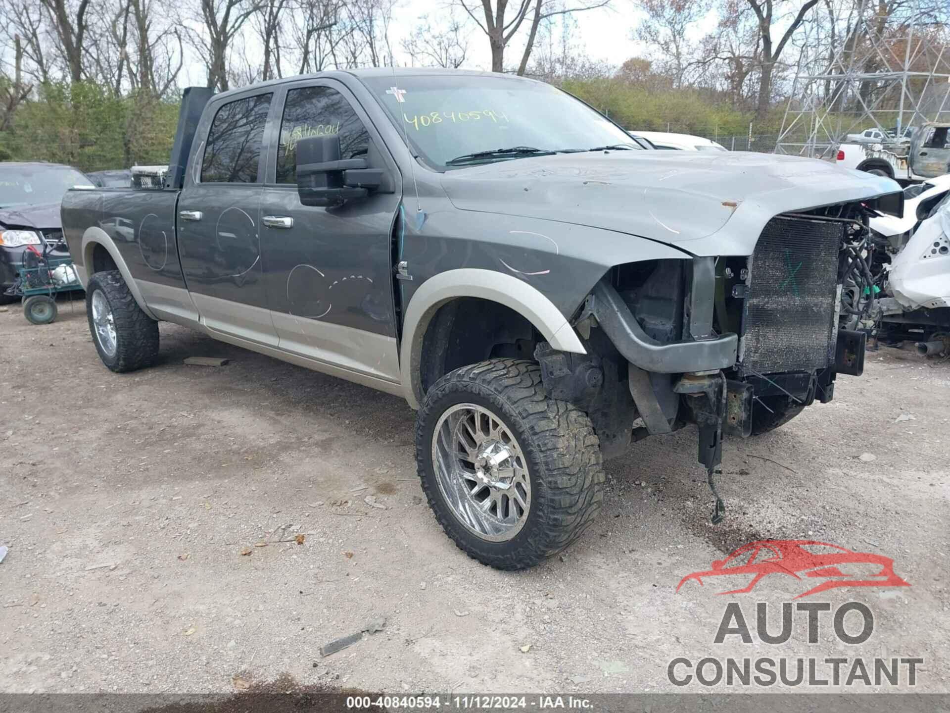 DODGE RAM 2500 2010 - 3D7UT2CL5AG187894