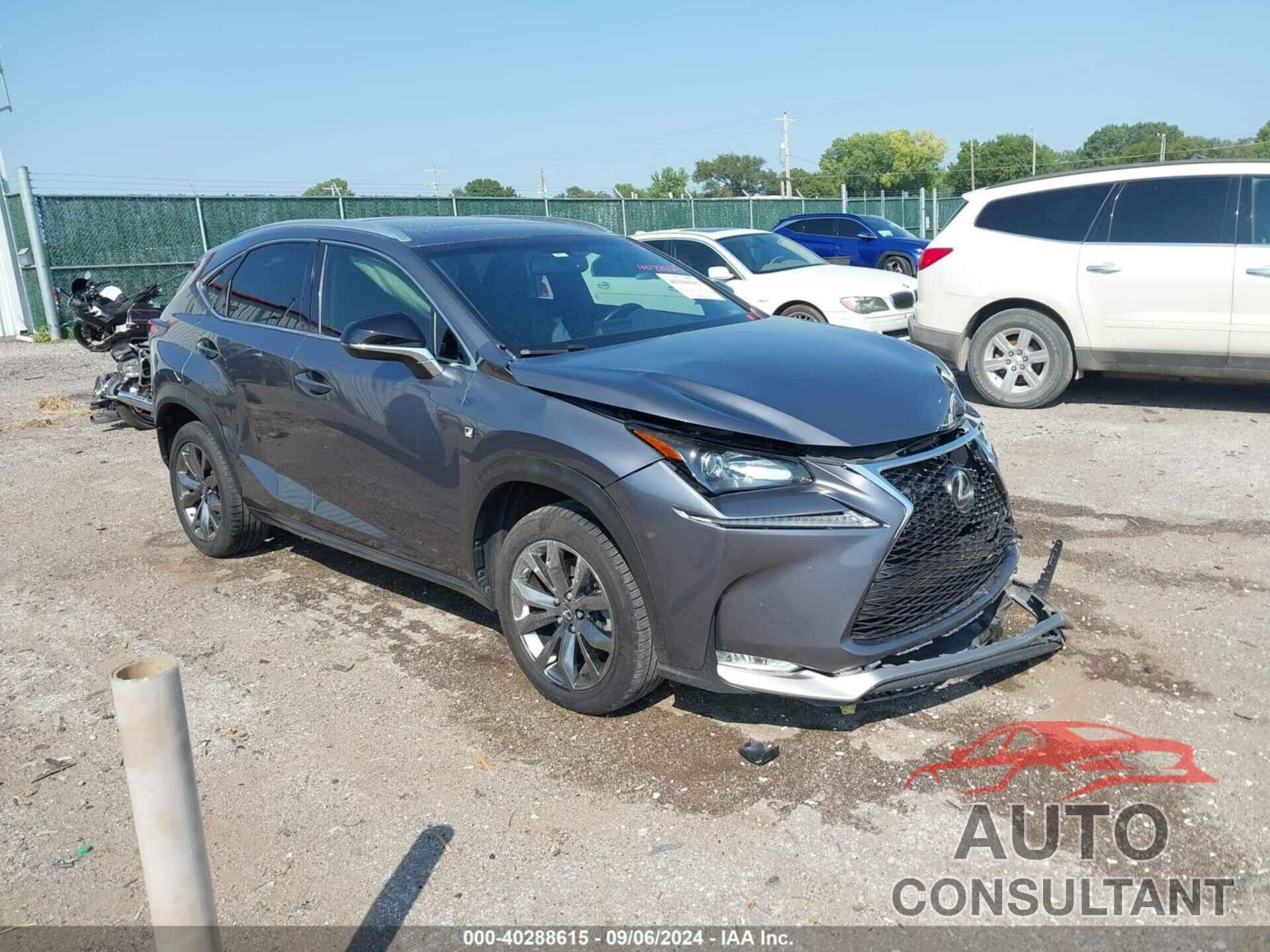 LEXUS NX 200T 2016 - JTJBARBZ3G2075602