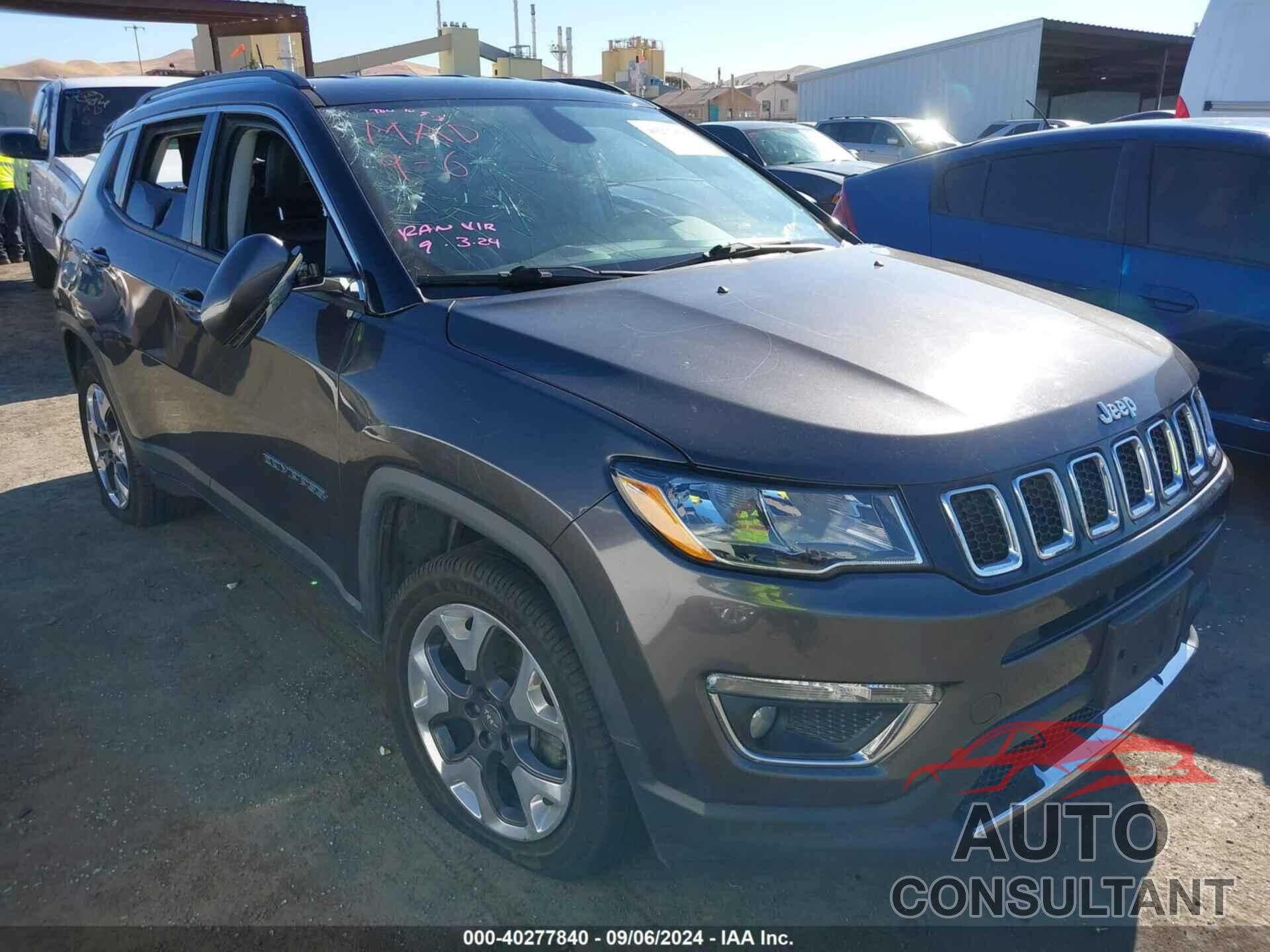 JEEP COMPASS 2019 - 3C4NJDCB1KT780670