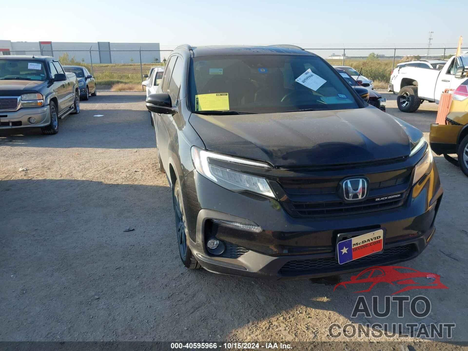 HONDA PILOT 2022 - 5FNYF6H77NB003783