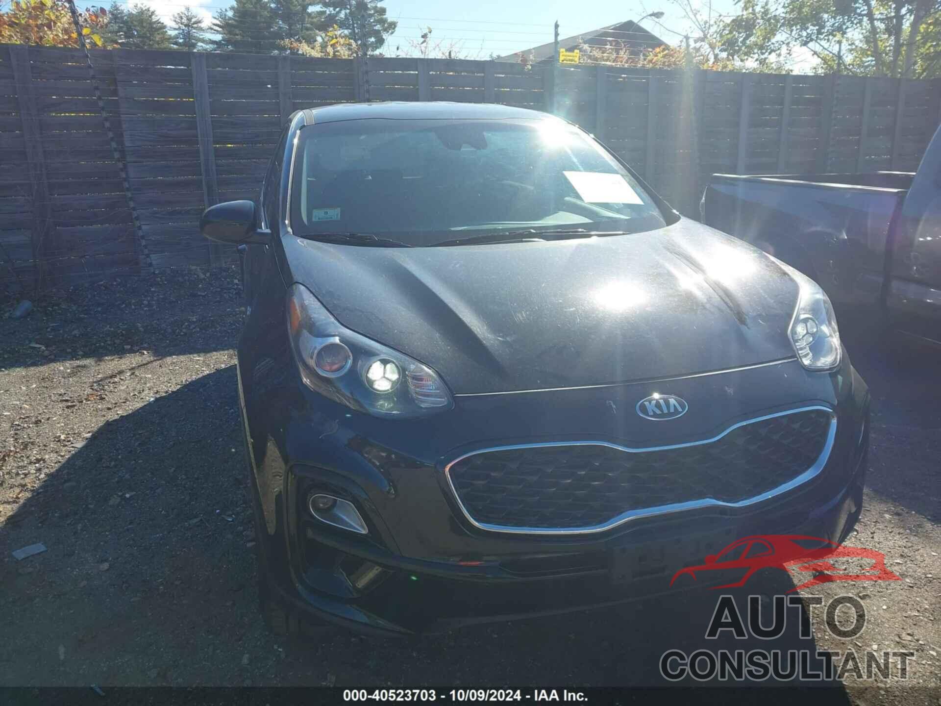 KIA SPORTAGE 2021 - KNDPMCAC7M7918984