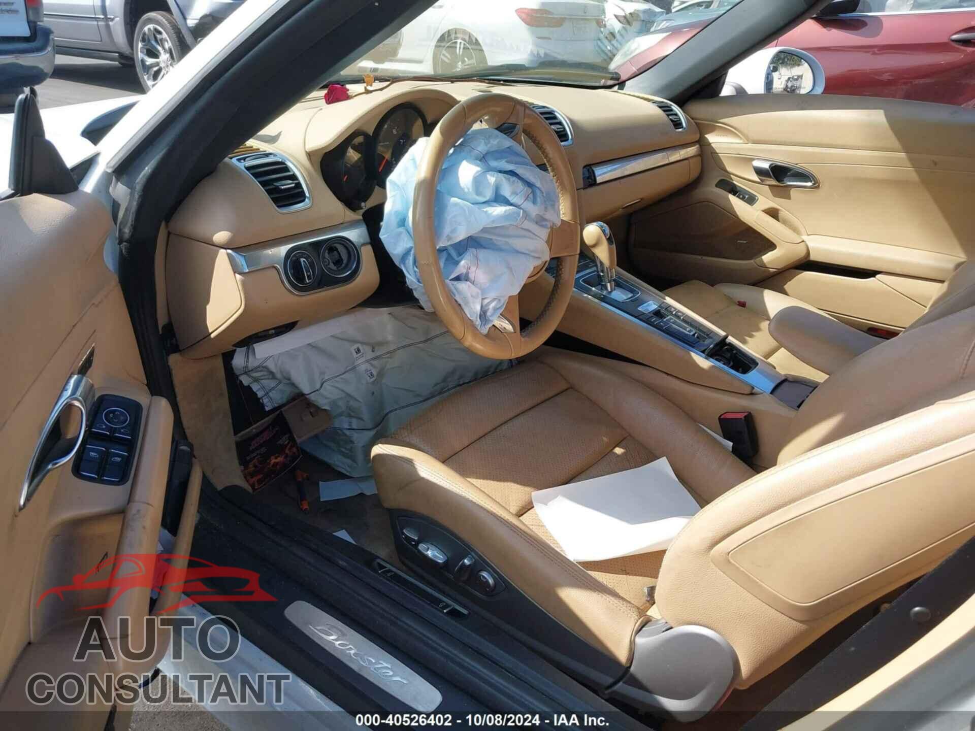 PORSCHE BOXSTER 2016 - WP0CA2A83GS120562